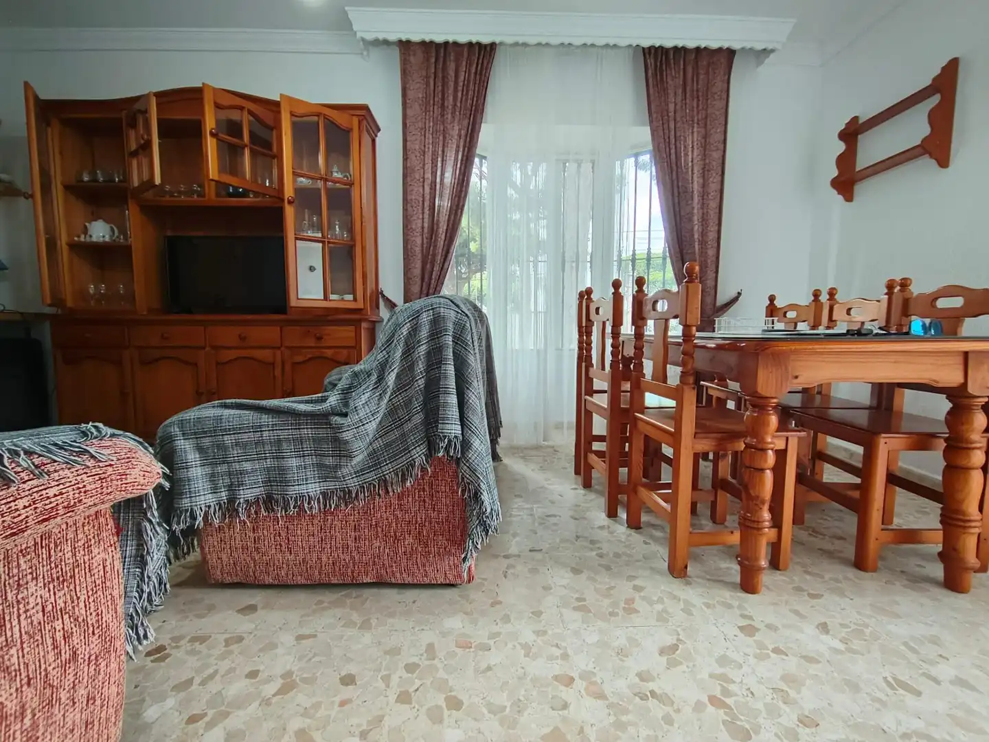 Menjador de Casa o xalet en venda en Chiclana de la Frontera amb Jardí privat i Terrassa
