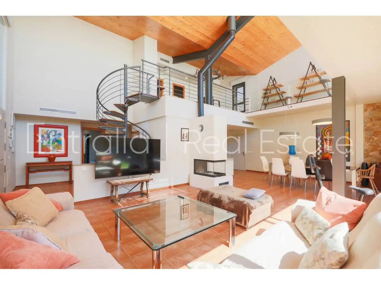Sala de estar de Casa o chalet en venta en Albons con Aire acondicionado, Calefacción y Jardín privado