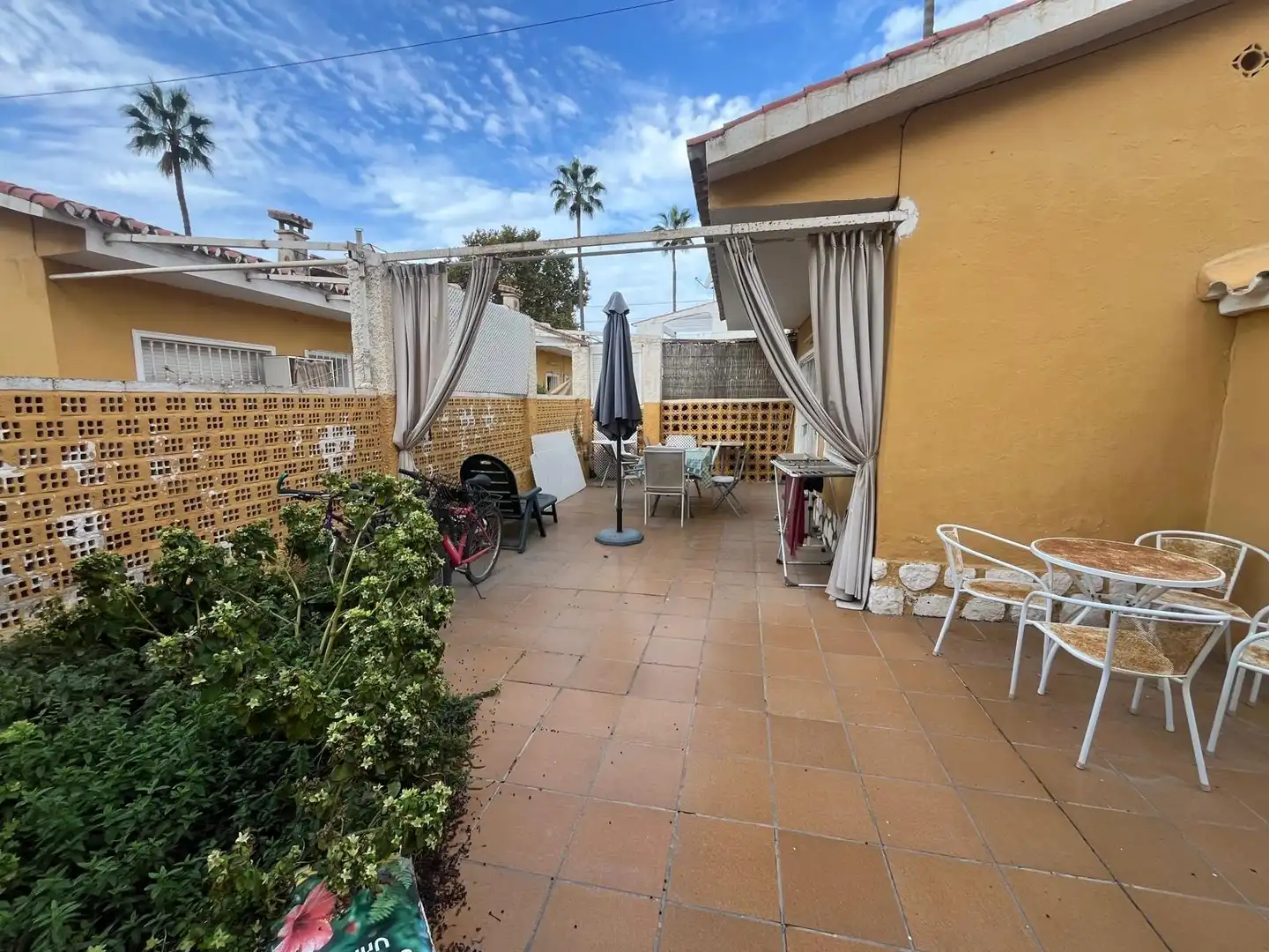 Terraza de Casa adosada en venta en Rincón de la Victoria