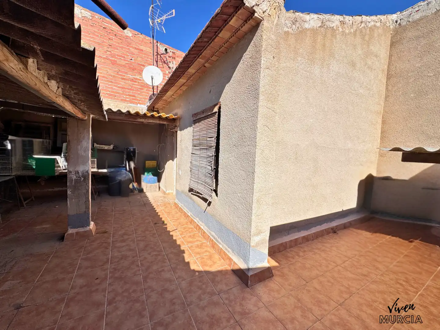 Vista exterior de Casa o xalet en venda en Archena amb Aire condicionat, Terrassa i Traster