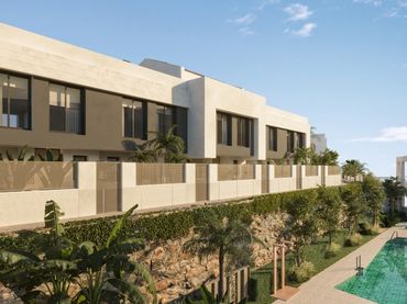 Maison jumelée avec piscine à vendre à Mijas pueblo