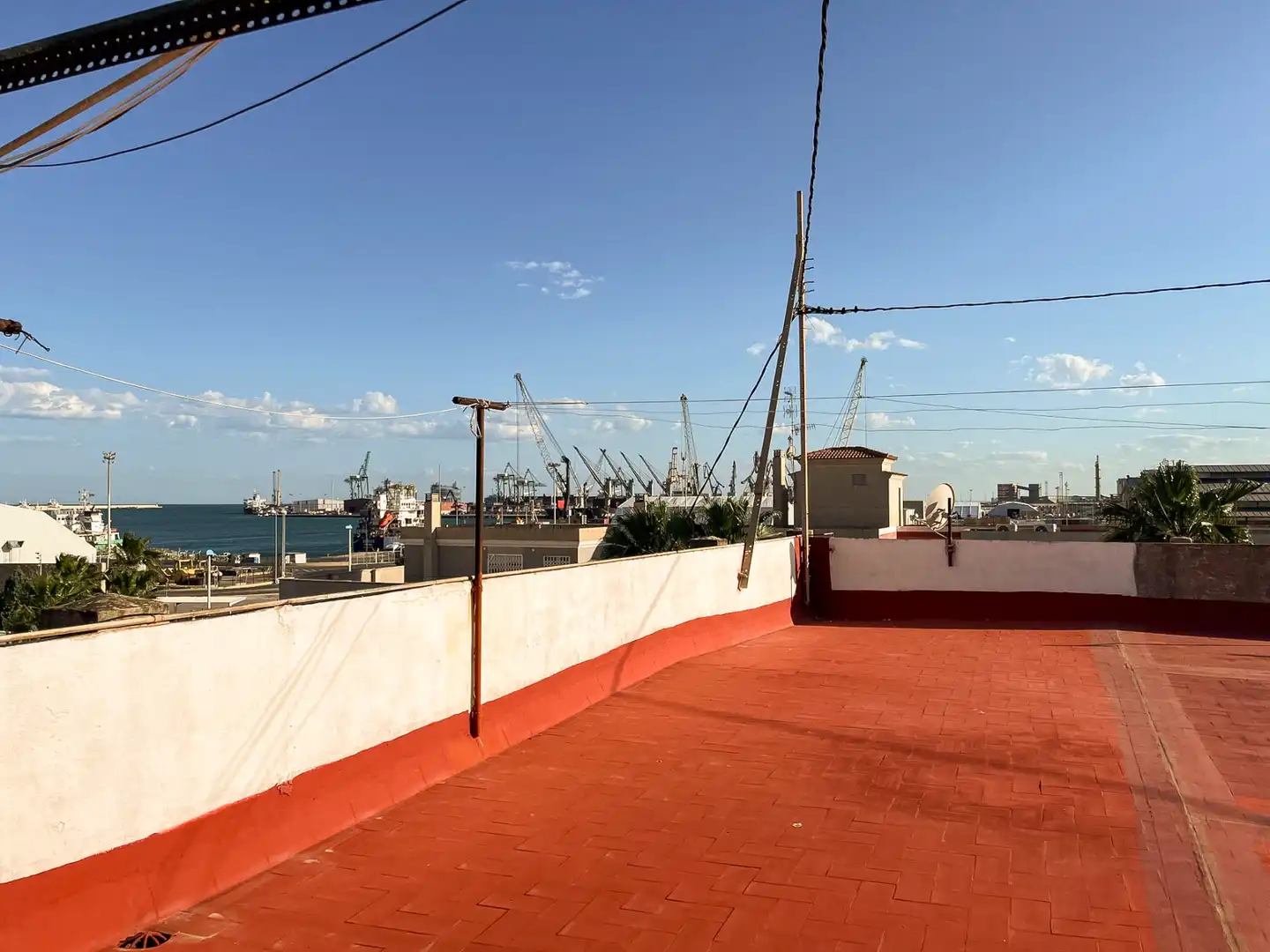 Terrasse von Wohnung zum Verkauf in Sagunto / Sagunt mit Klimaanlage, Heizung und Möbliert