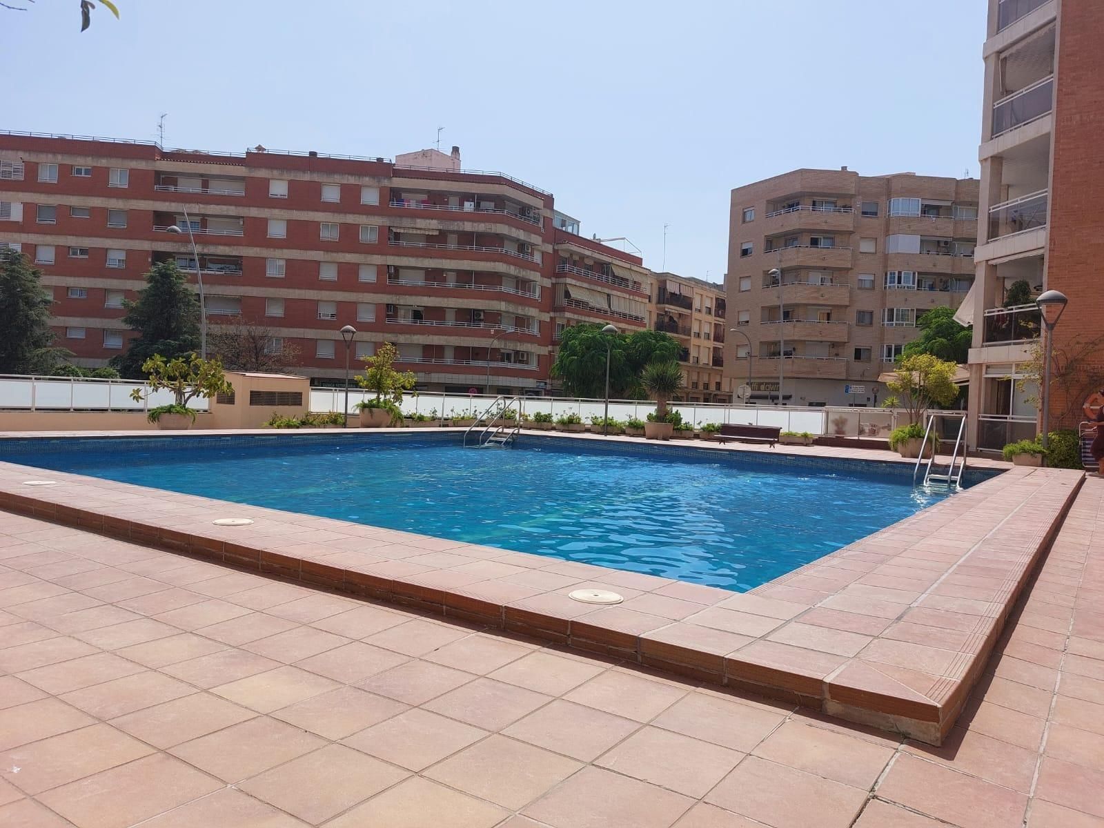 Swimming pool of Apartment for sale in Vinyols i els Arcs  with Air Conditioner, Heating and Terrace