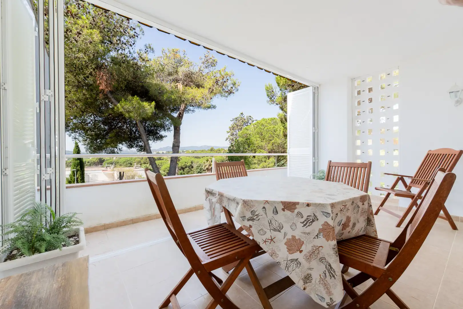 Terrassa de Apartament en venda en Castell d'Aro, Platja d'Aro i s'Agaró amb Aire condicionat, Terrassa i Moblat