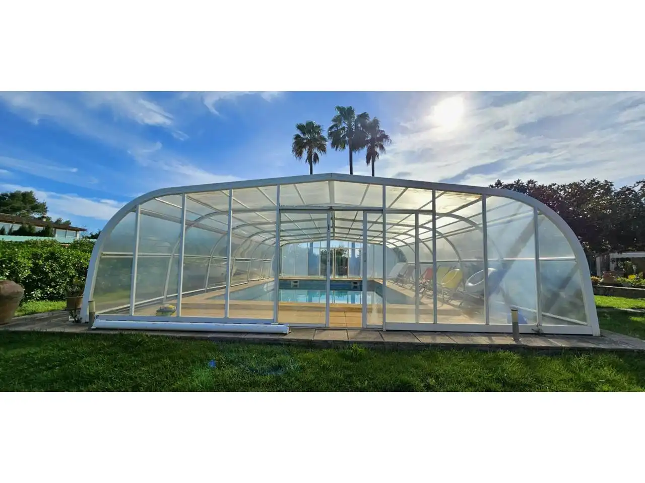 Piscina de Finca rústica en venta en Binissalem con Aire acondicionado, Calefacción y Jardín privado