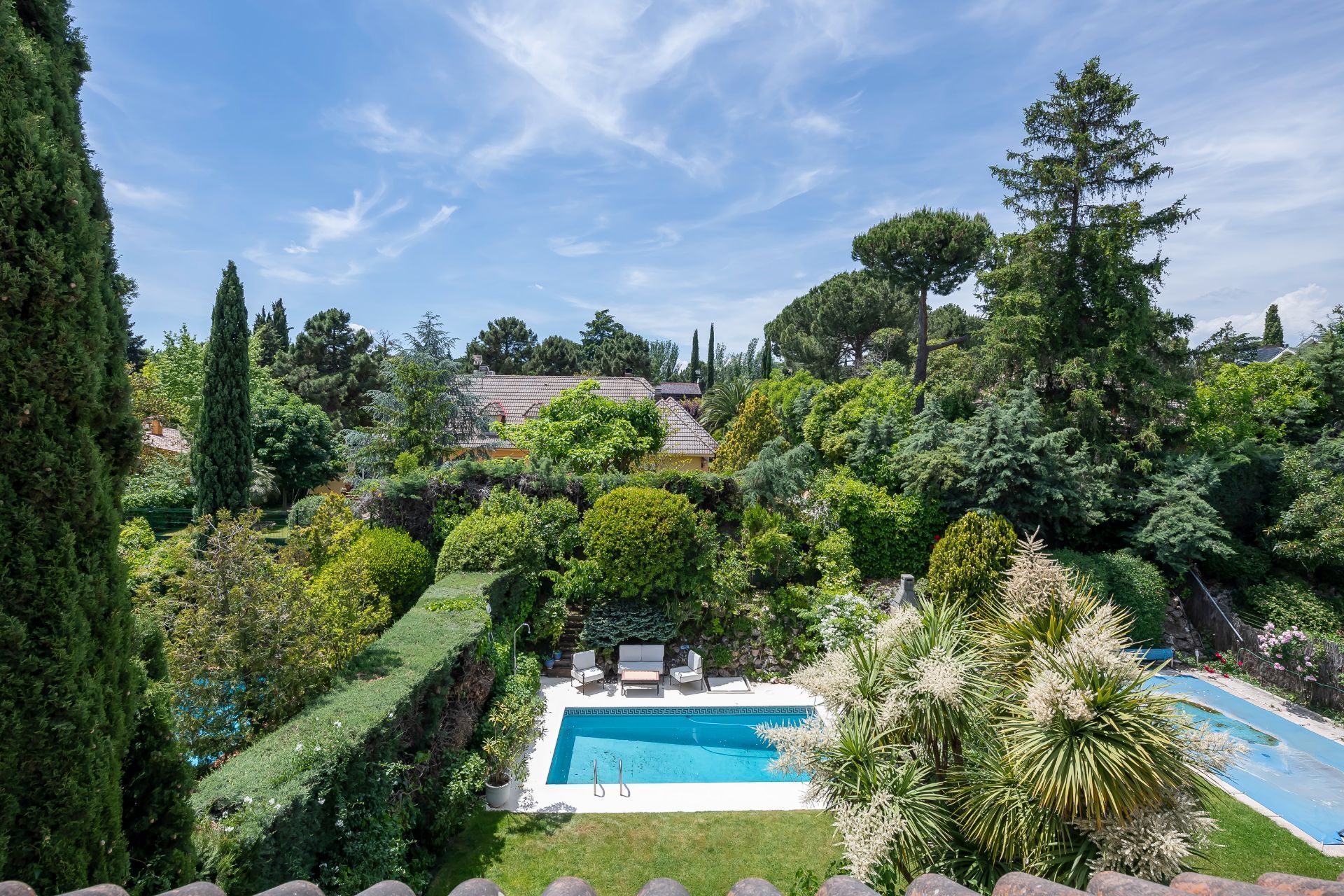 Garden of Single-family semi-detached for sale in Majadahonda  with Heating, Private garden and Terrace