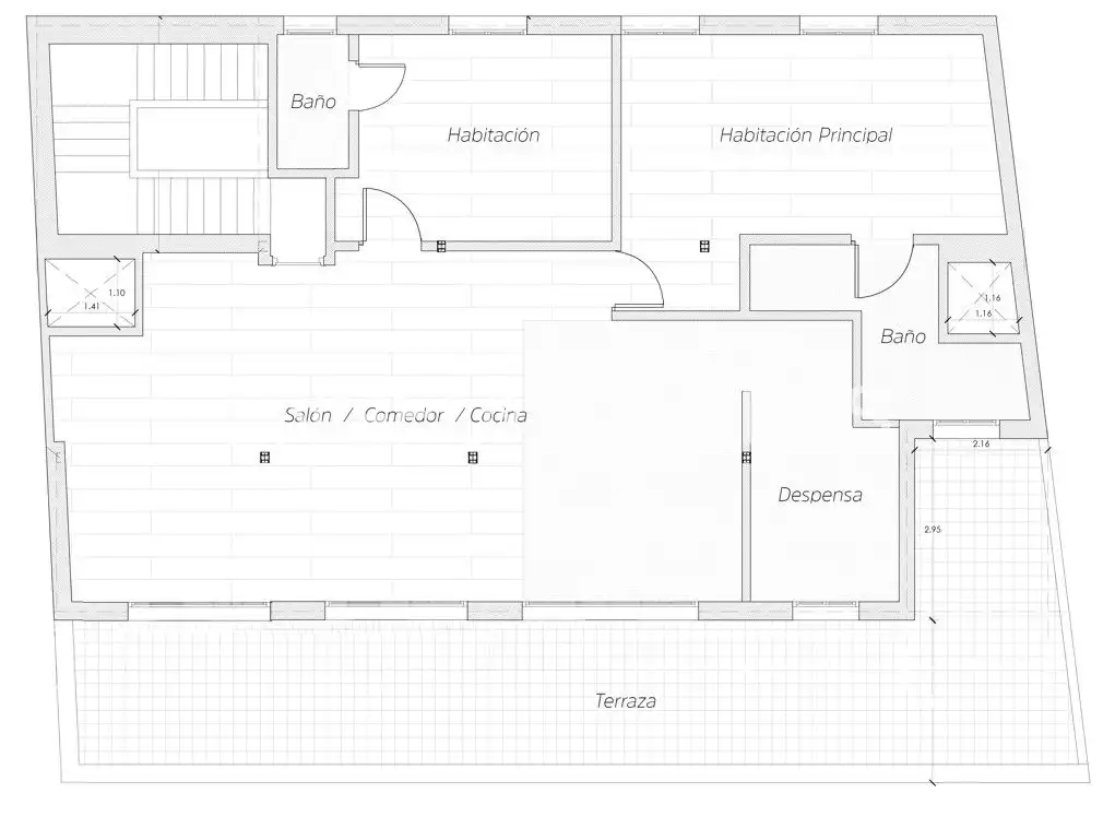 Flat for sale in Madrid  with Air Conditioner, Heating and Terrace