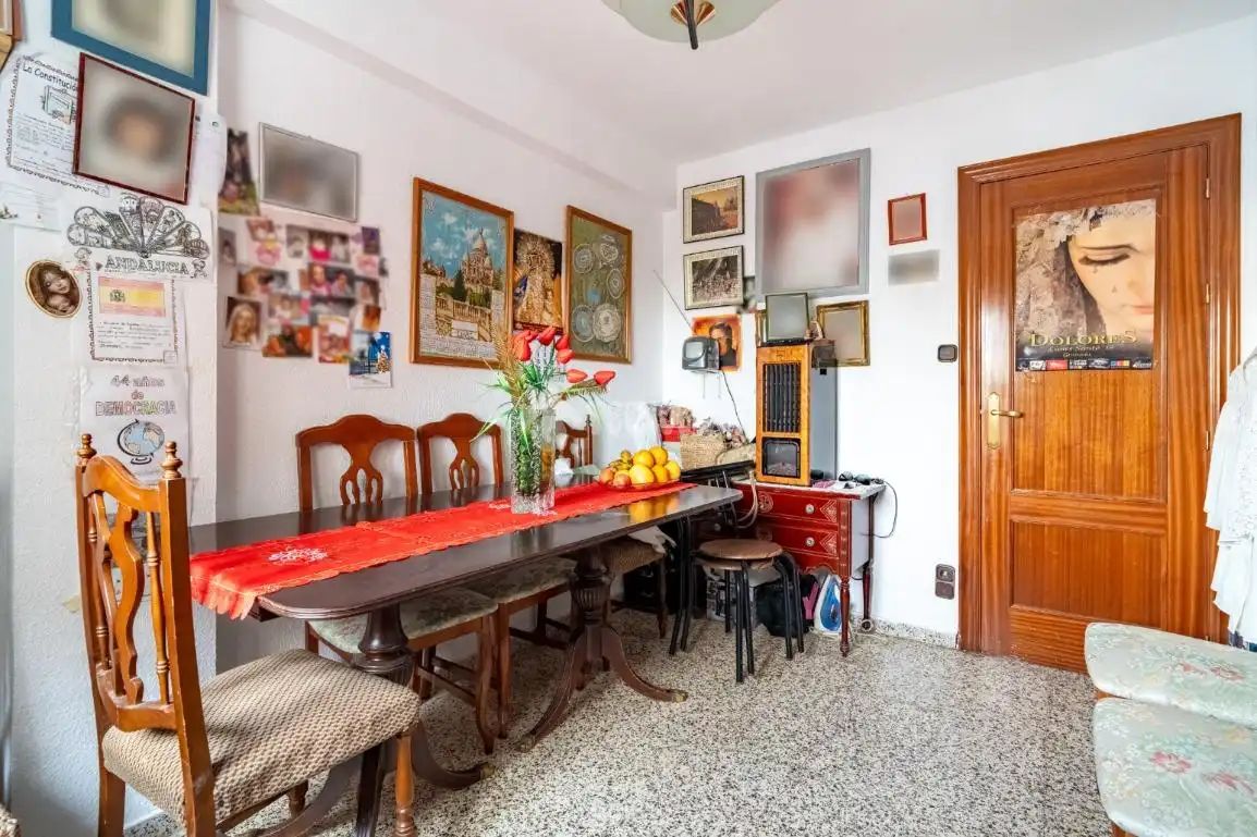 Dining room of Flat for sale in Granada  with Air Conditioner, Heating and Terrace