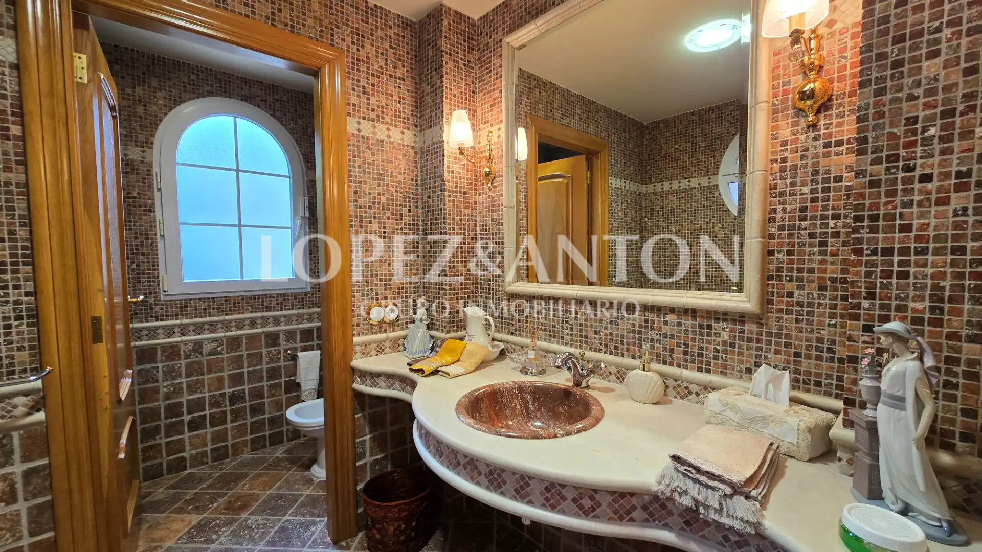 Baño de Casa o chalet en venta en Benaguasil con Aire acondicionado, Jardín privado y Parquet