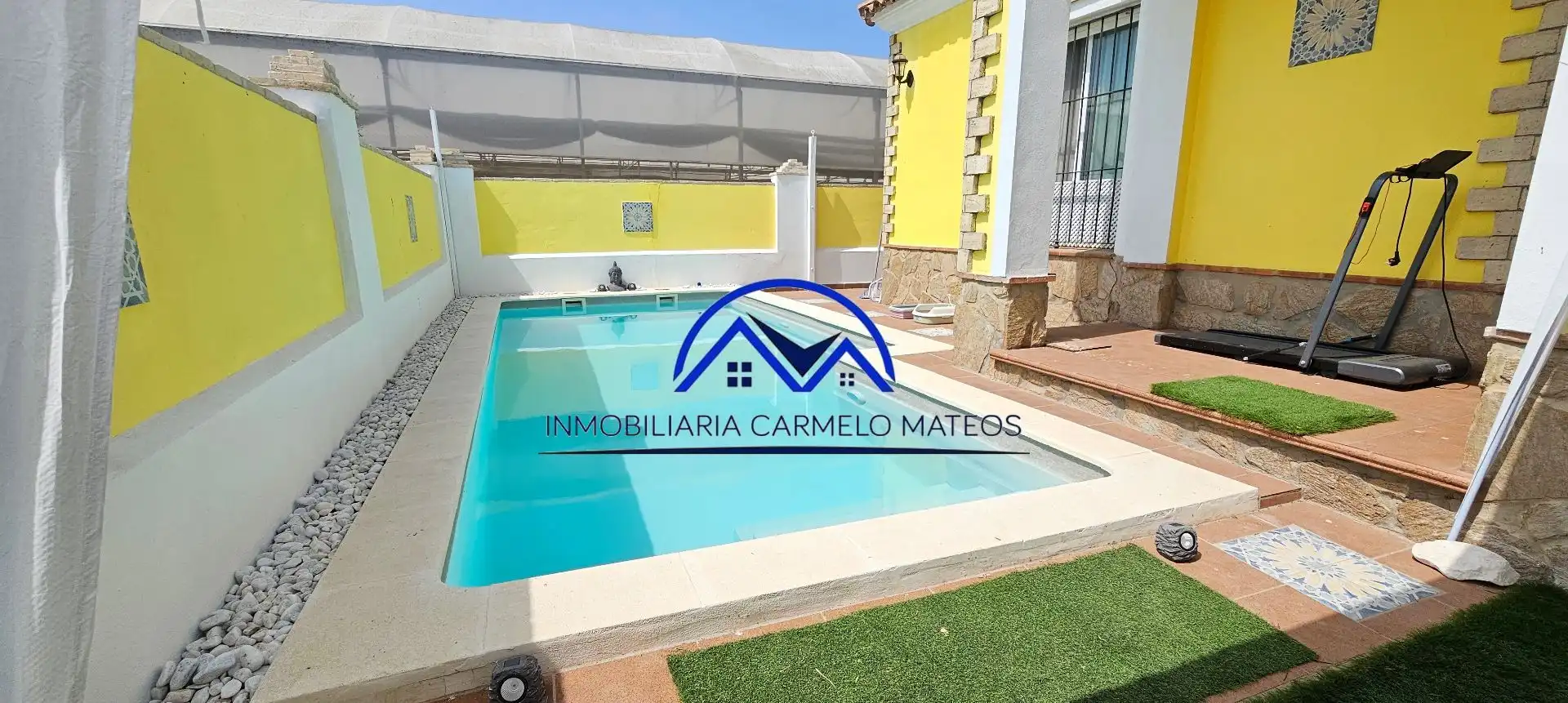 Swimming pool of Houses for rent in Sanlúcar de Barrameda  with Air Conditioner, Private garden and Storage room