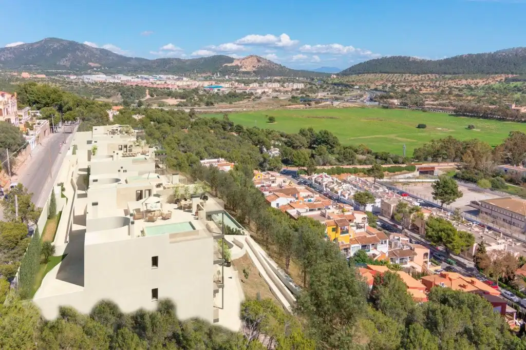 Vista exterior de Planta baja de alquiler en Calvià con Aire acondicionado, Calefacción y Terraza