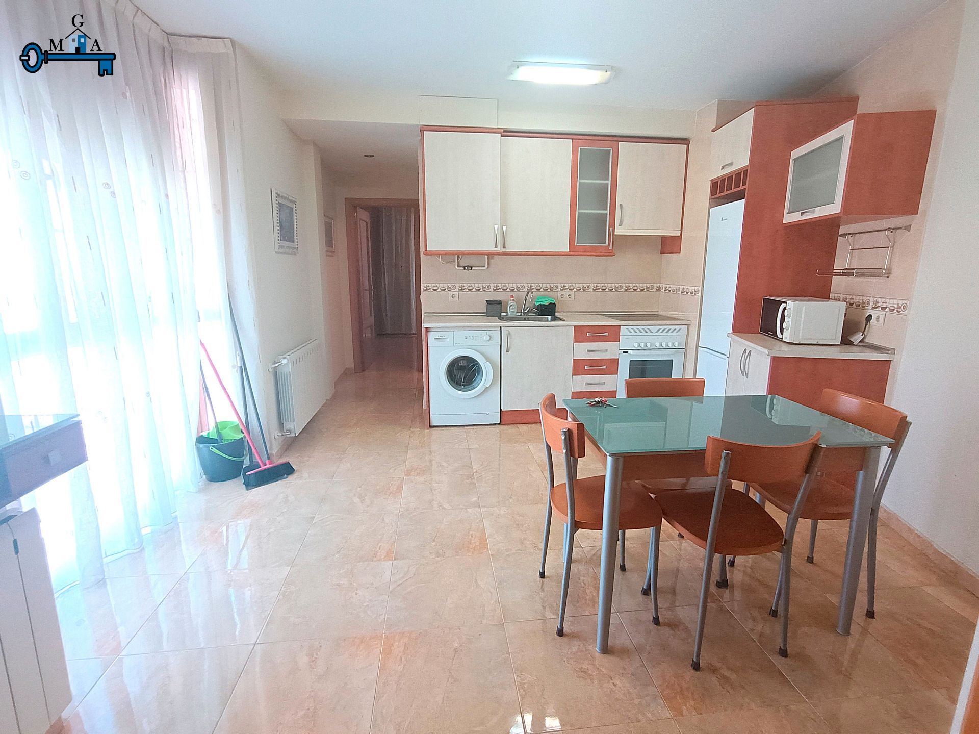 Cocina de Piso de alquiler en Fuenlabrada con Aire acondicionado, Calefacción y Parquet