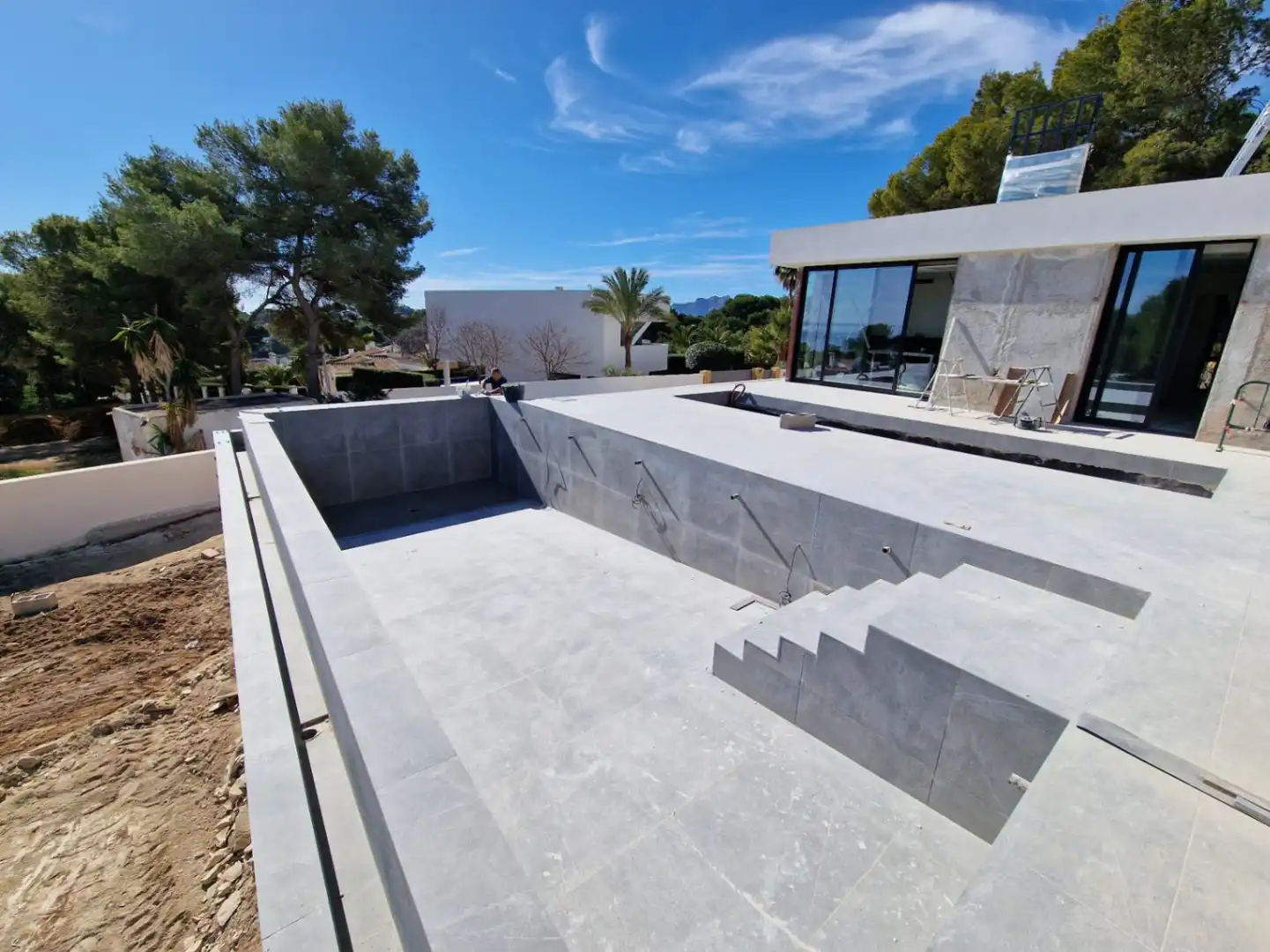 Piscina de Casa o xalet en venda en Teulada