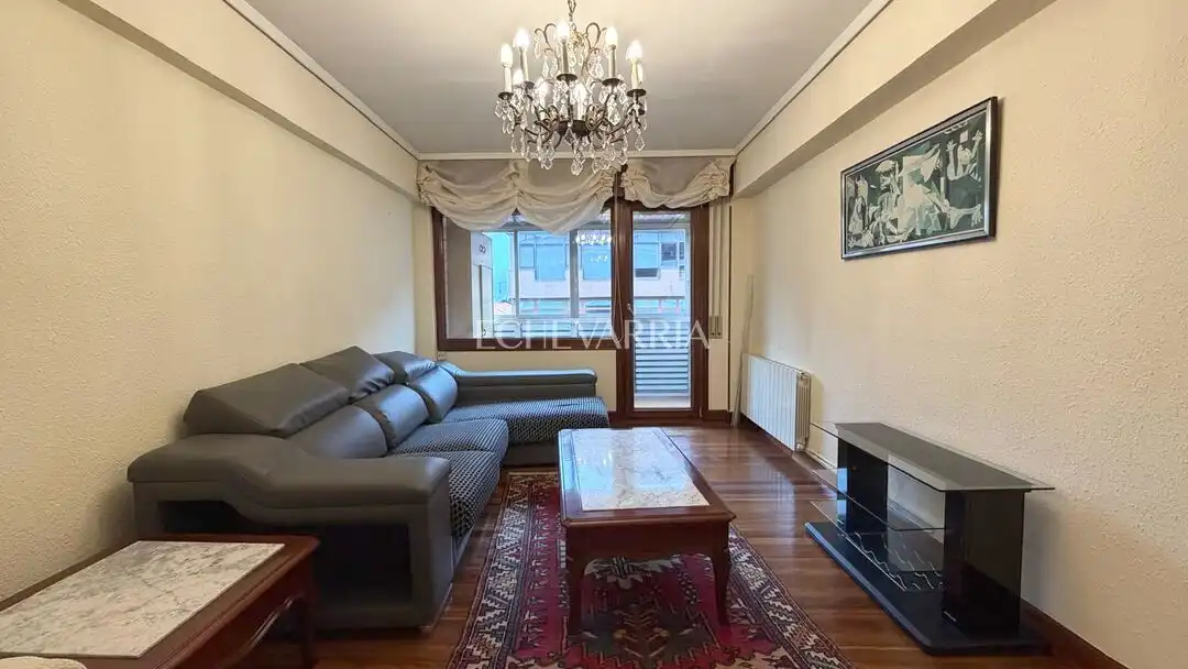 Sala de estar de Piso en venta en Getxo  con Calefacción y Terraza