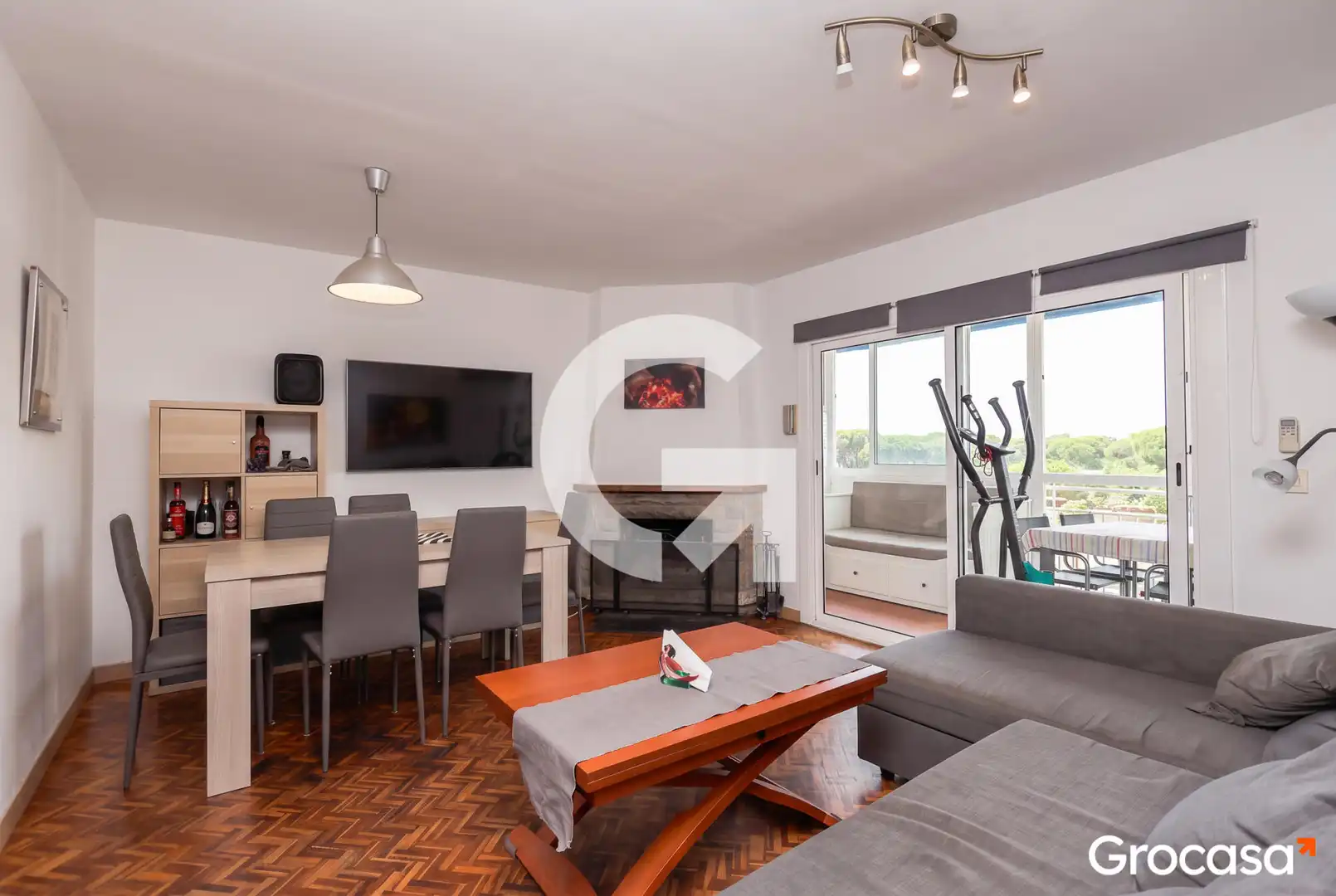 Sala de estar de Ático en venta en Gavà con Aire acondicionado, Calefacción y Terraza