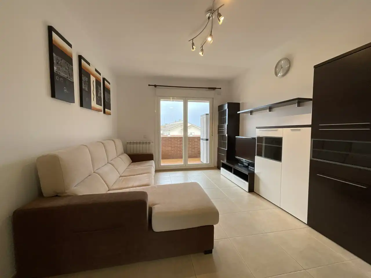 Wohnzimmer von Wohnung zum Verkauf in Alesanco mit Heizung, Möbliert und Balkon