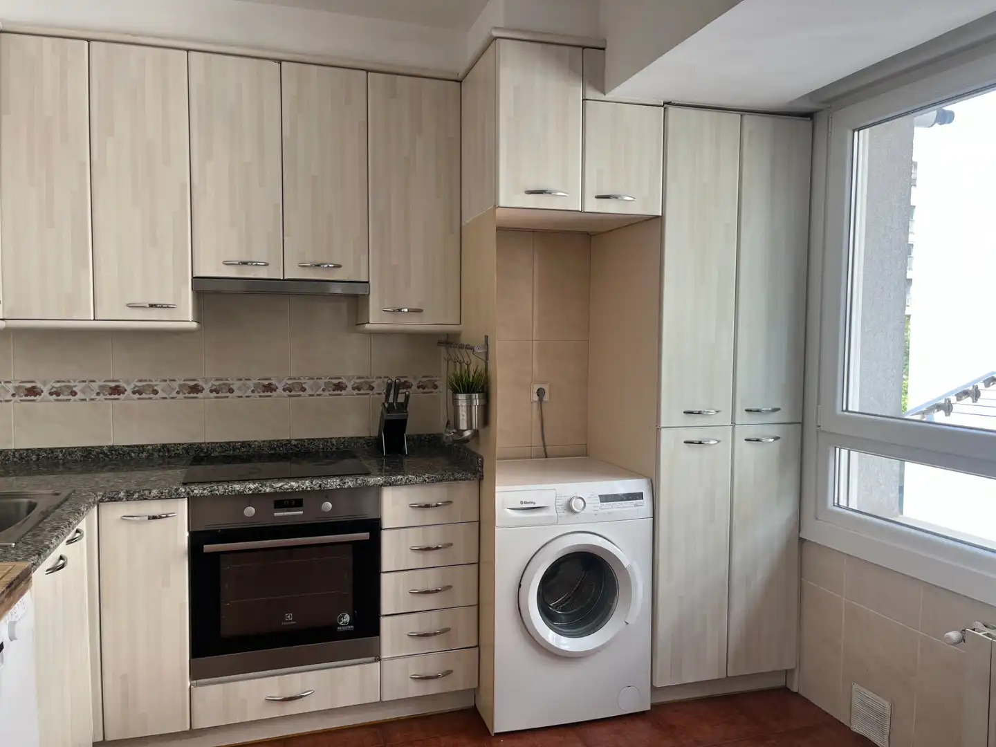 Cocina de Piso en venta en Donostia - San Sebastián  con Calefacción, Terraza y Amueblado