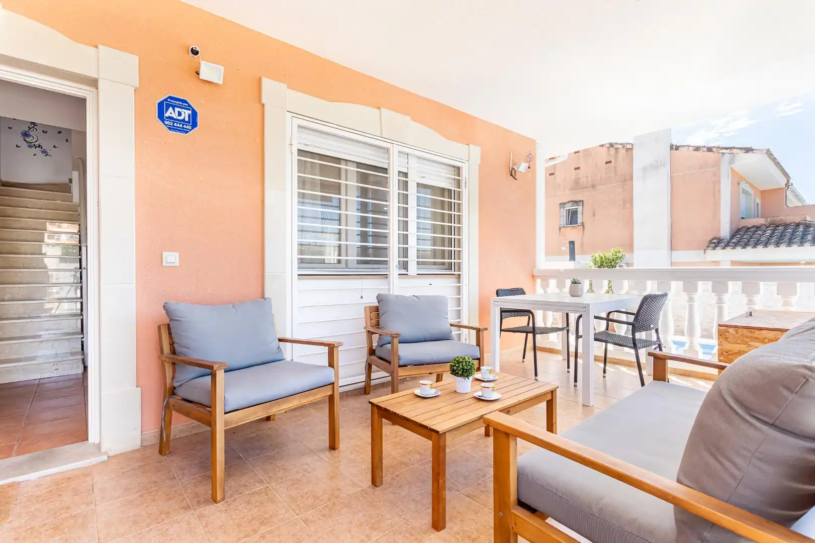 Terraza de Casa adosada en venta en Montserrat con Aire acondicionado, Jardín privado y Terraza