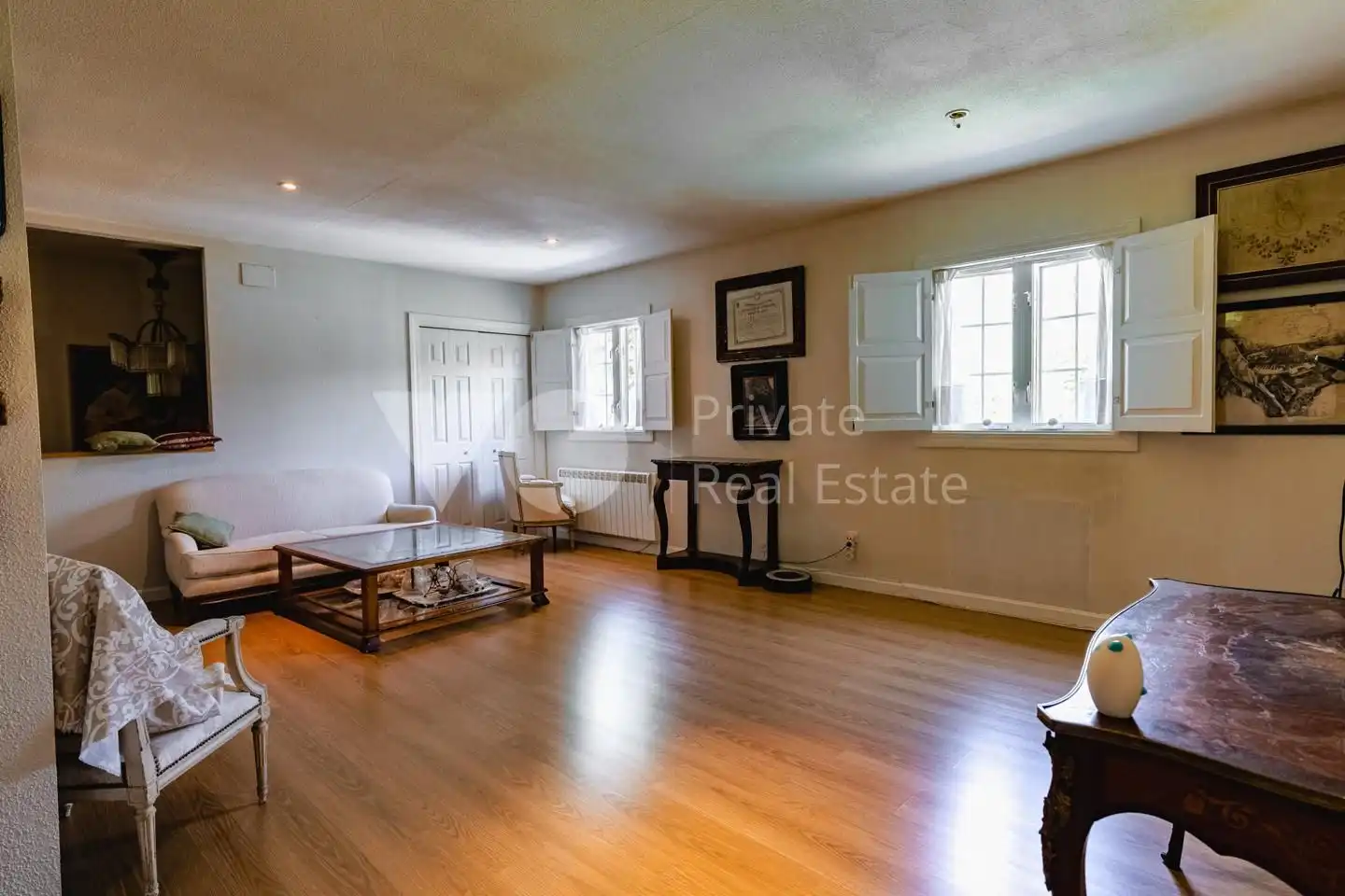 Living room of Houses for sale in Villanueva de la Cañada  with Heating, Private garden and Terrace
