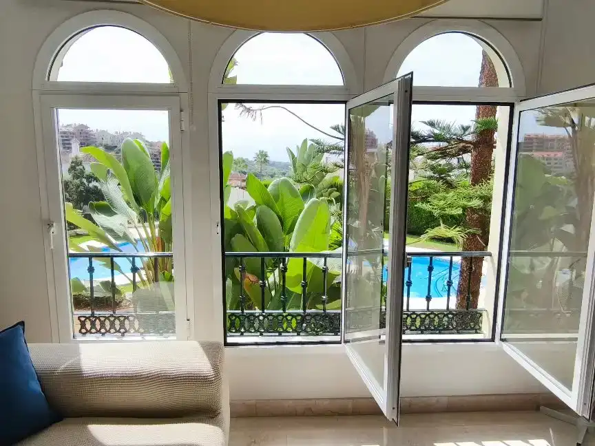 Garden of Flat for rent in Elviria - Cabopino