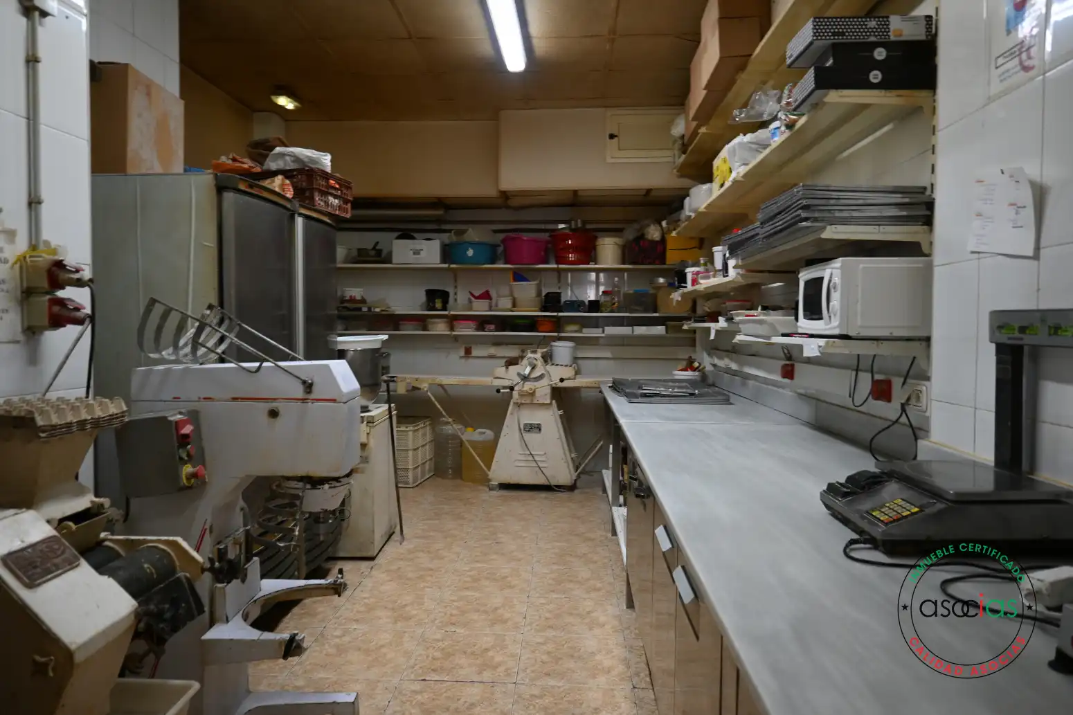 Cuina de Local de lloguer en Gijón 