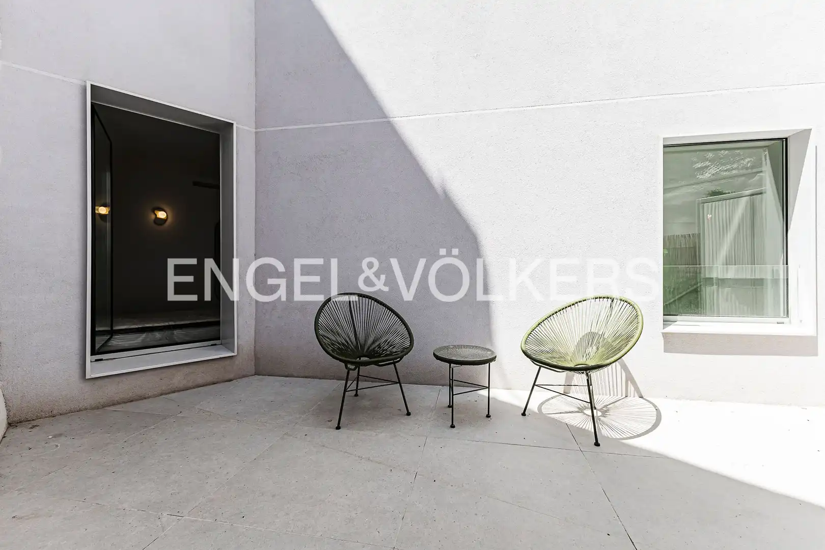 Terrace of Duplexes for rent in Barcelona  with Air Conditioner, Heating and Private garden