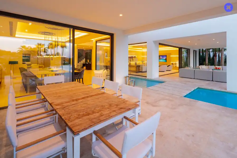 Terrace of Houses for rent in Marbella  with Air Conditioner, Private garden and Terrace