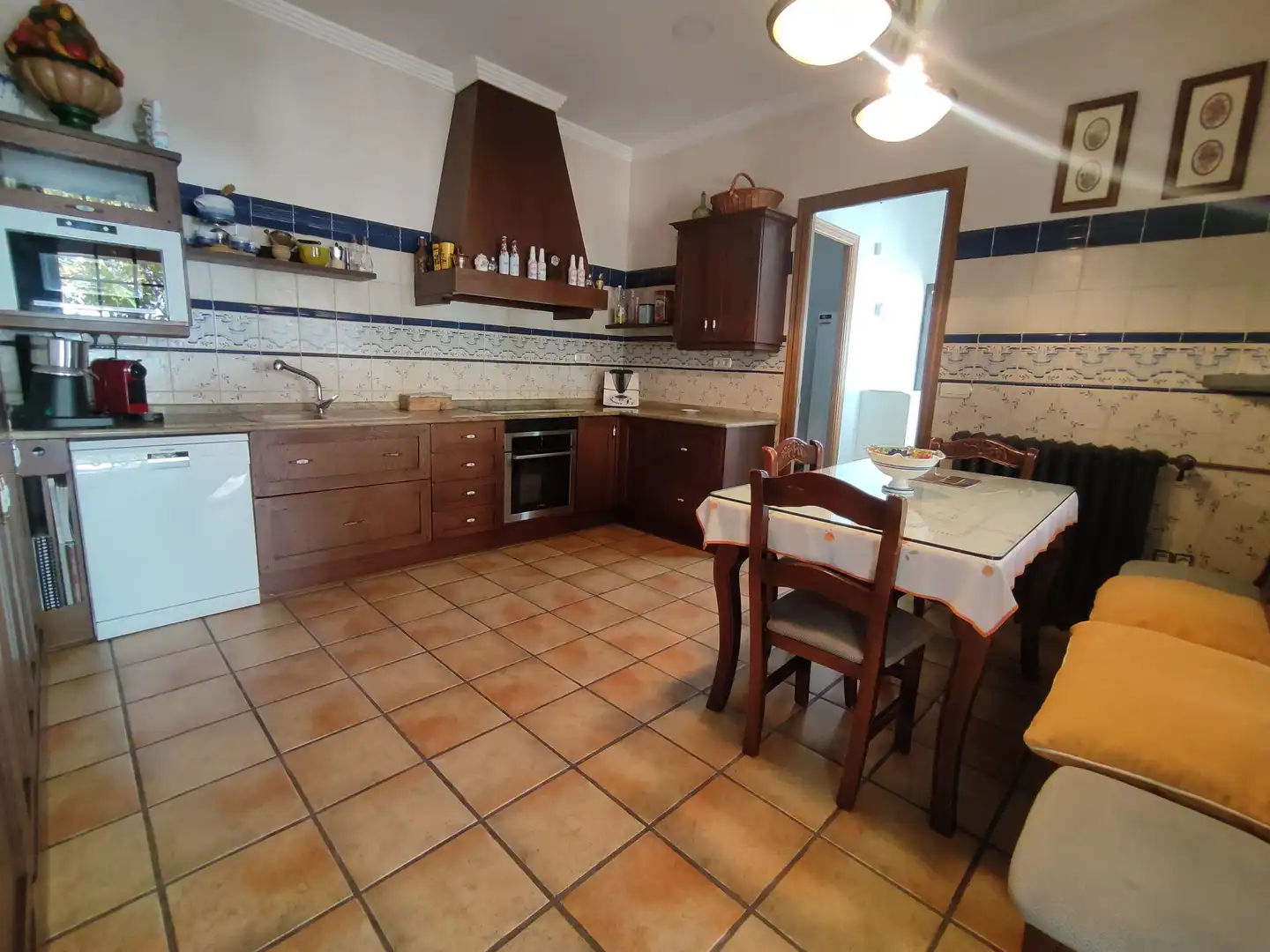 Cocina de Casa o chalet en venta en Pedro Muñoz con Aire acondicionado, Calefacción y Jardín privado