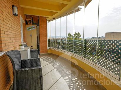 Balcony of Attic for sale in Málaga Capital  with Air Conditioner and Terrace