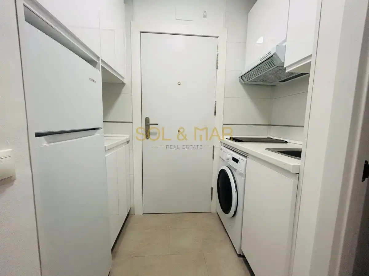 Kitchen of Apartments for rent in Torremolinos  with Air Conditioner