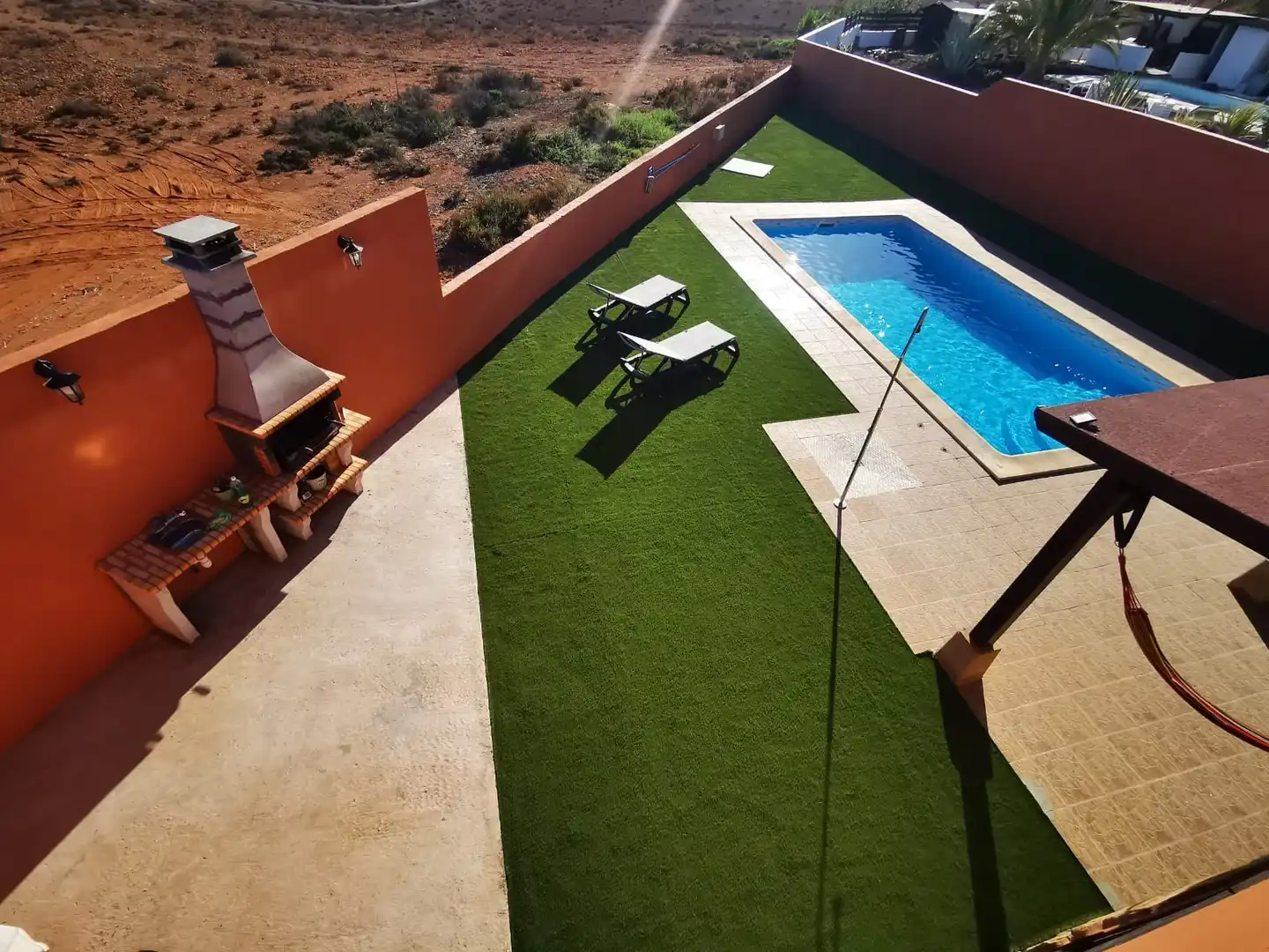 Piscina de Casa o chalet en venta en Antigua con Jardín privado, Terraza y Trastero