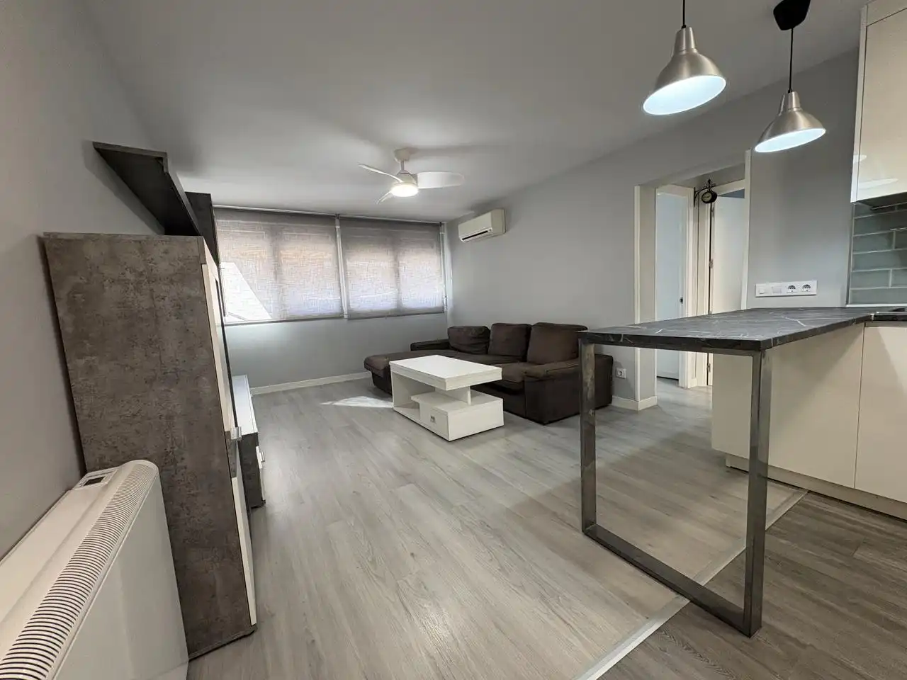 Sala de estar de Piso de alquiler en Madrid con Aire acondicionado y Calefacción