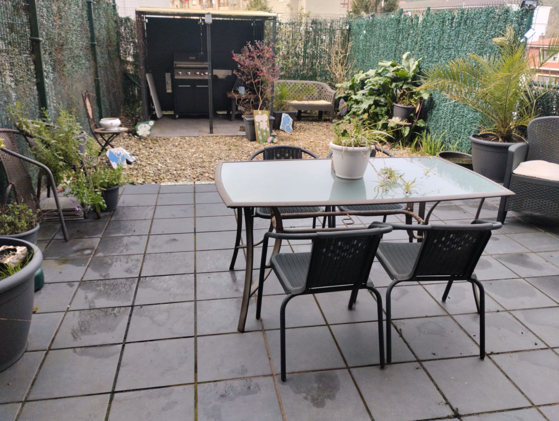 Terrace of Flat for sale in Hazas de Cesto  with Heating, Private garden and Terrace