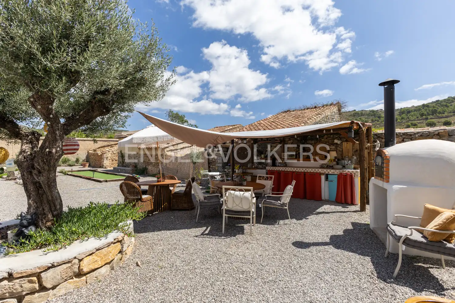 Terraza de Casa o chalet en venta en Alcublas con Aire acondicionado, Calefacción y Jardín privado