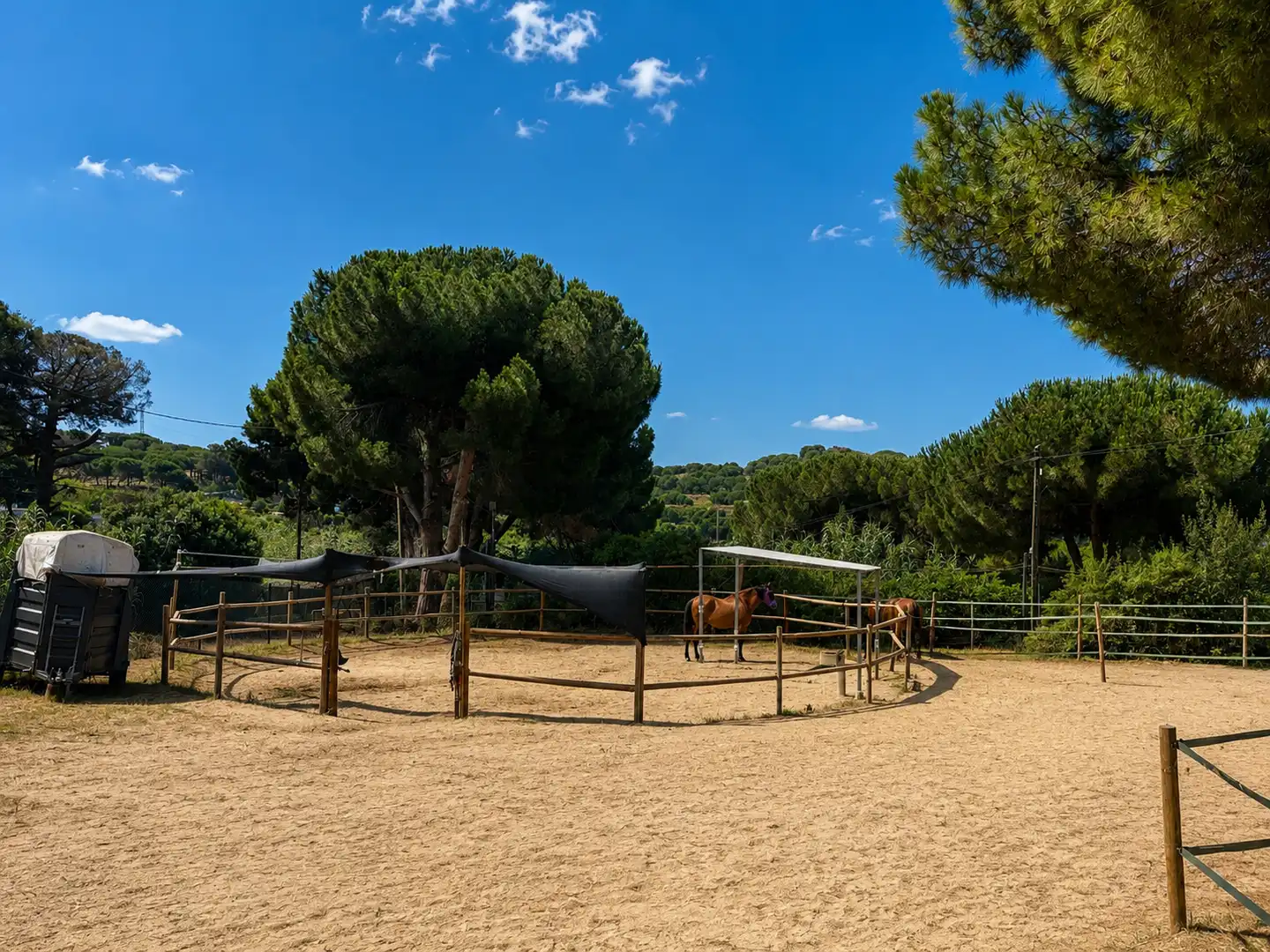 Garden of Country homes for sale in Argentona  with Air Conditioner, Heating and Private garden
