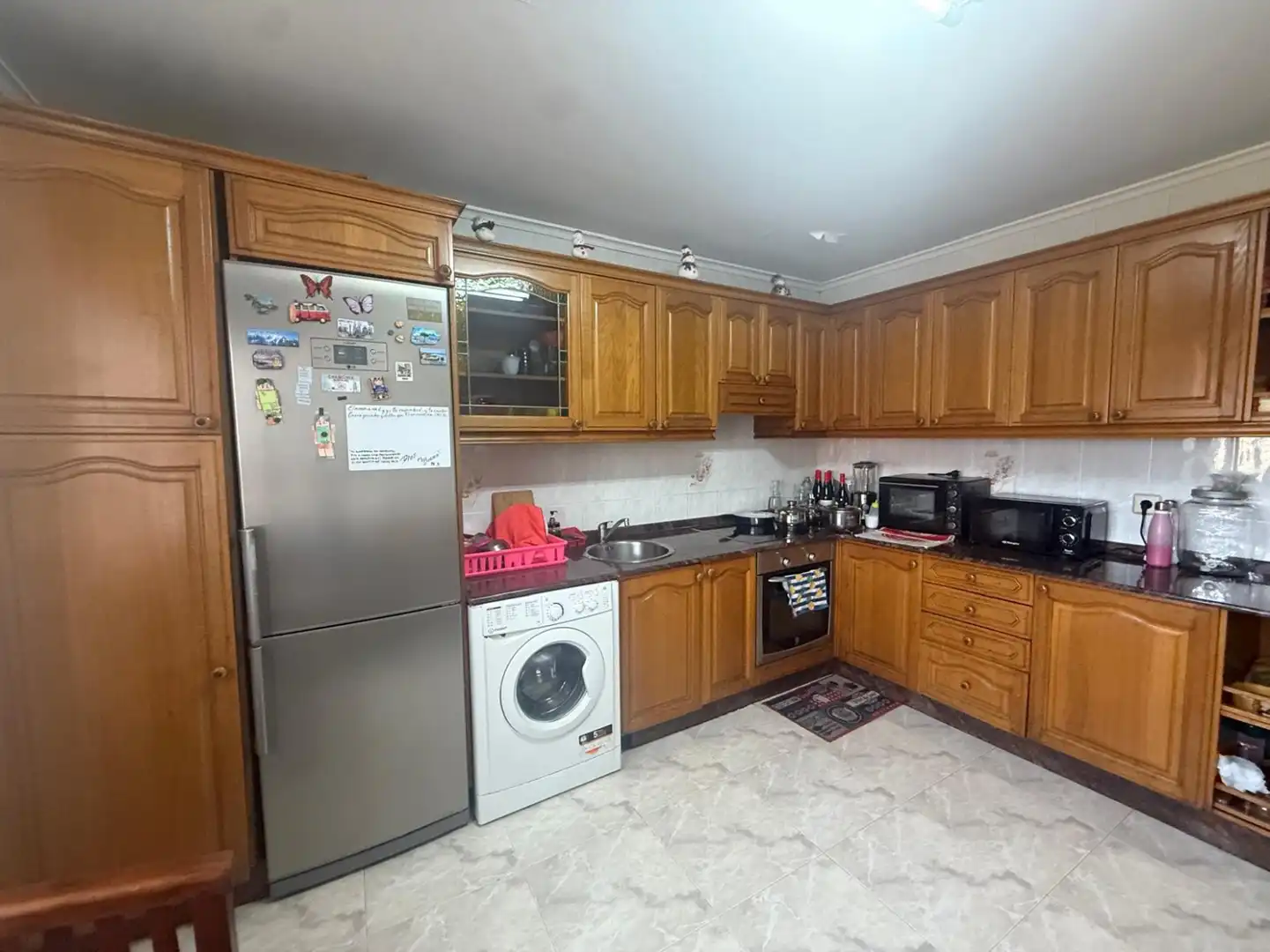 Kitchen of Flat for sale in Avilés  with Heating, Private garden and Parquet flooring