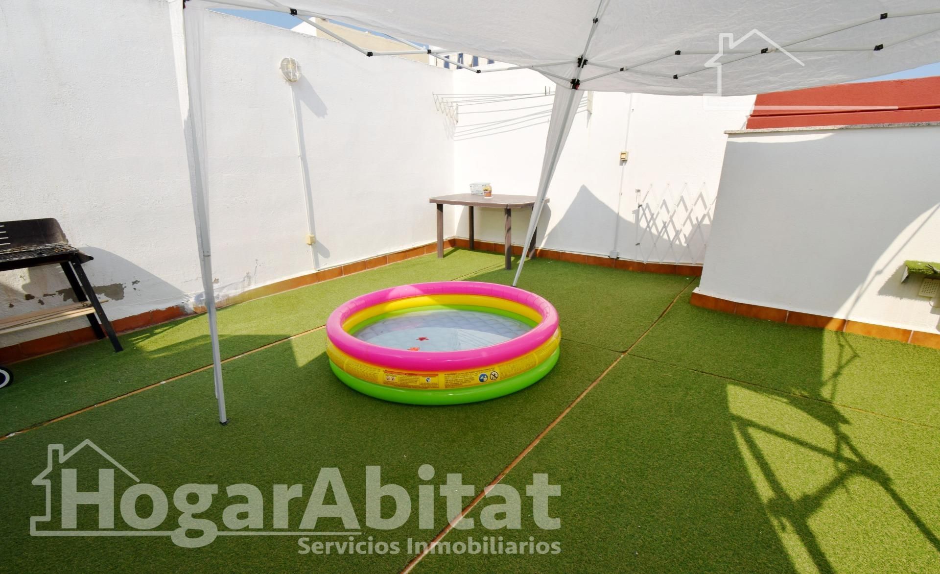 Jardí de Àtic en venda en Canet d'En Berenguer amb Aire condicionat, Calefacció i Terrassa