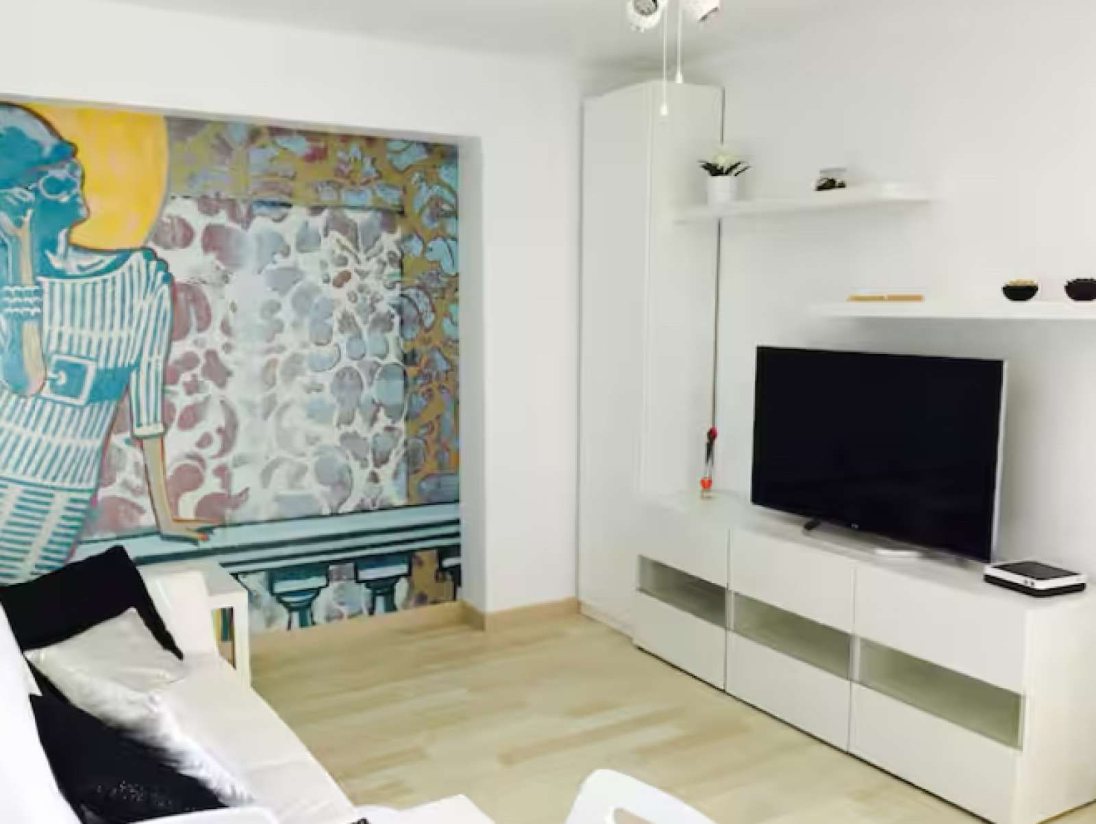 Living room of Study to share in Arona  with Air Conditioner and Terrace