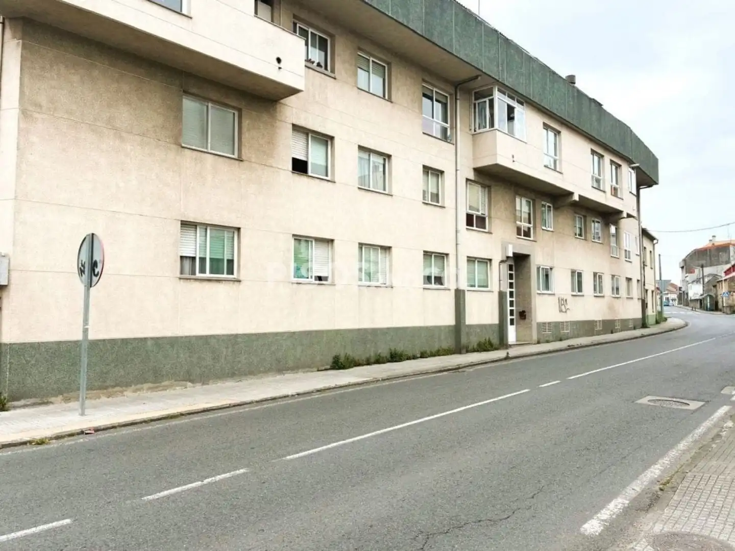 Exterior view of Flat for sale in A Coruña Capital   with Storage room and Furnished