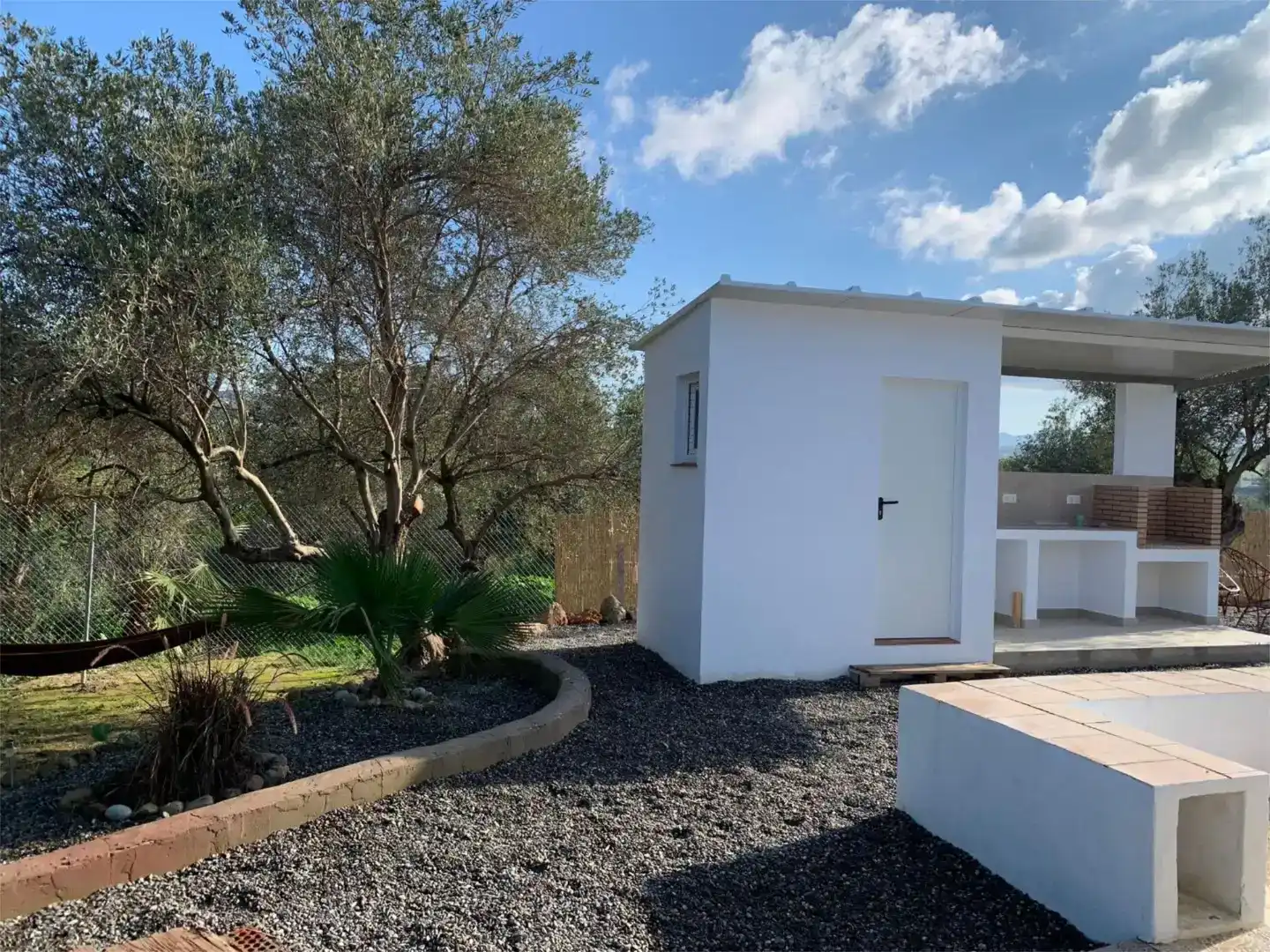 Außenansicht von Country house zur Miete in Alhaurín El Grande mit Privatgarten, Schwimmbad und Möbliert