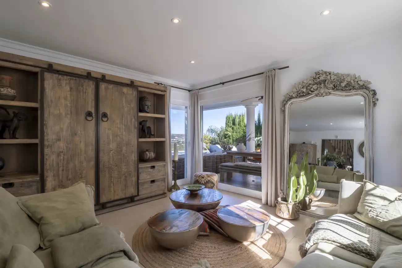 Living room of Houses for sale in Jávea / Xàbia  with Swimming Pool