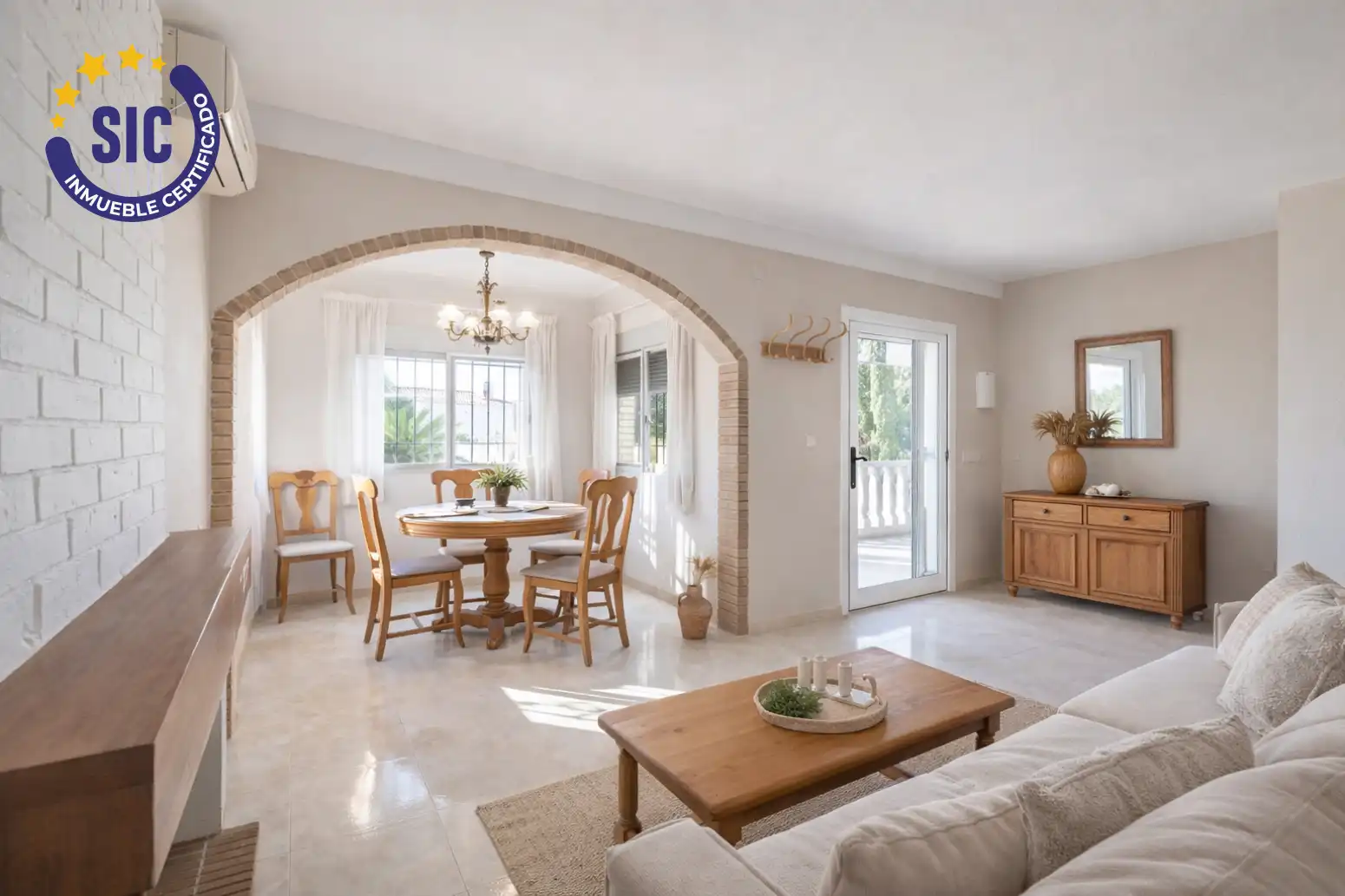 Dining room of Houses for sale in L'Eliana  with Air Conditioner, Heating and Private garden