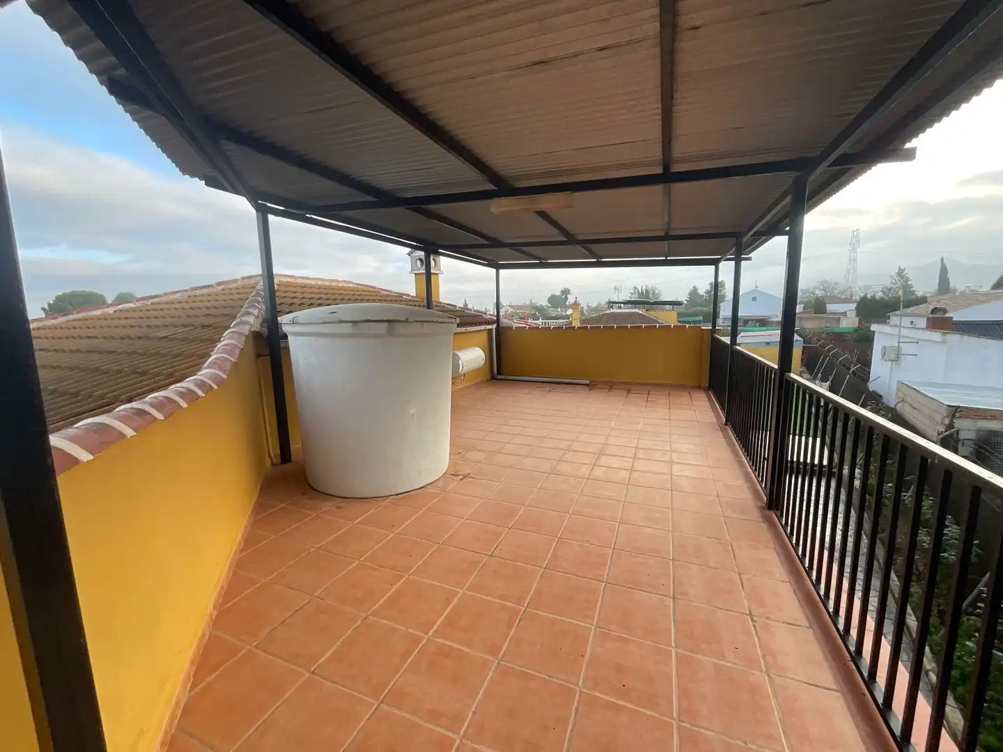 Terraza de Finca rústica en venta en Antequera con Aire acondicionado, Jardín privado y Terraza