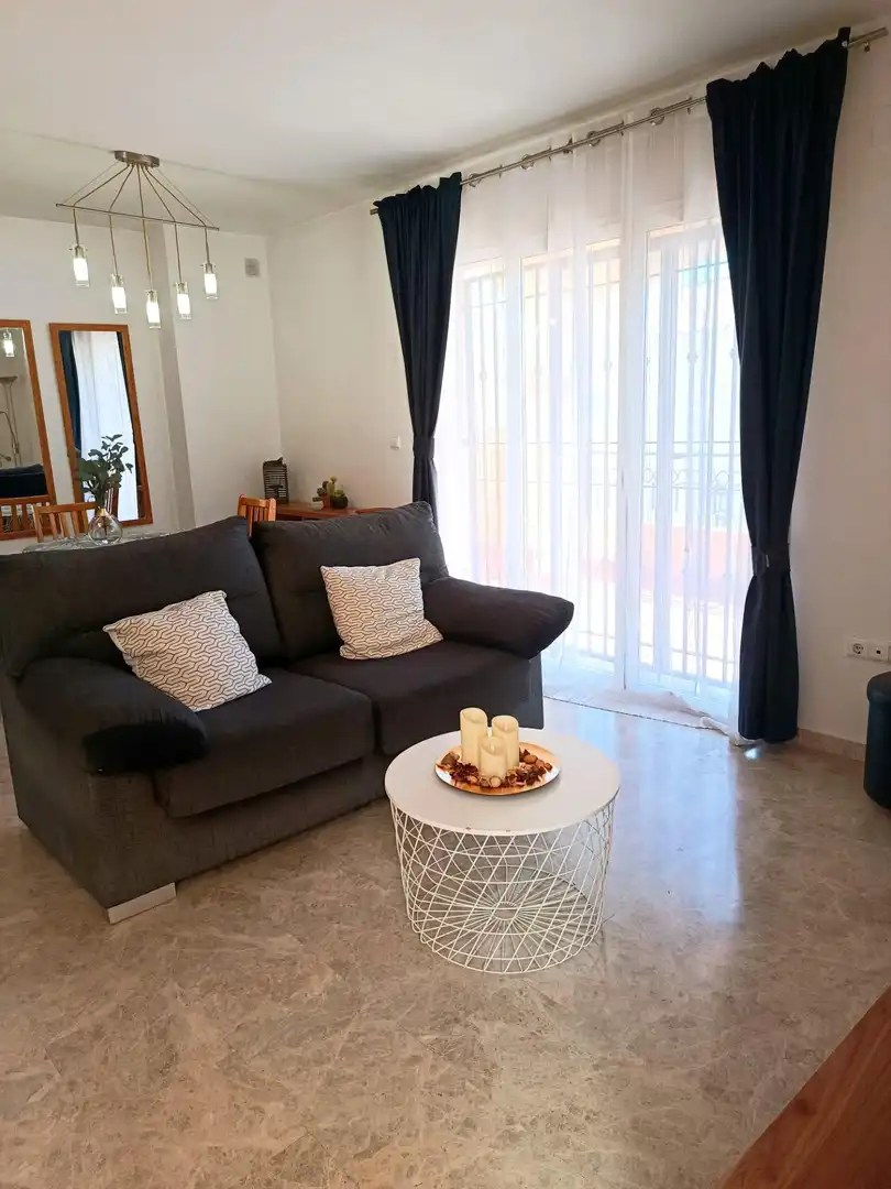 Sala d'estar de Dúplex en venda en Mutxamel amb Aire condicionat, Calefacció i Terrassa