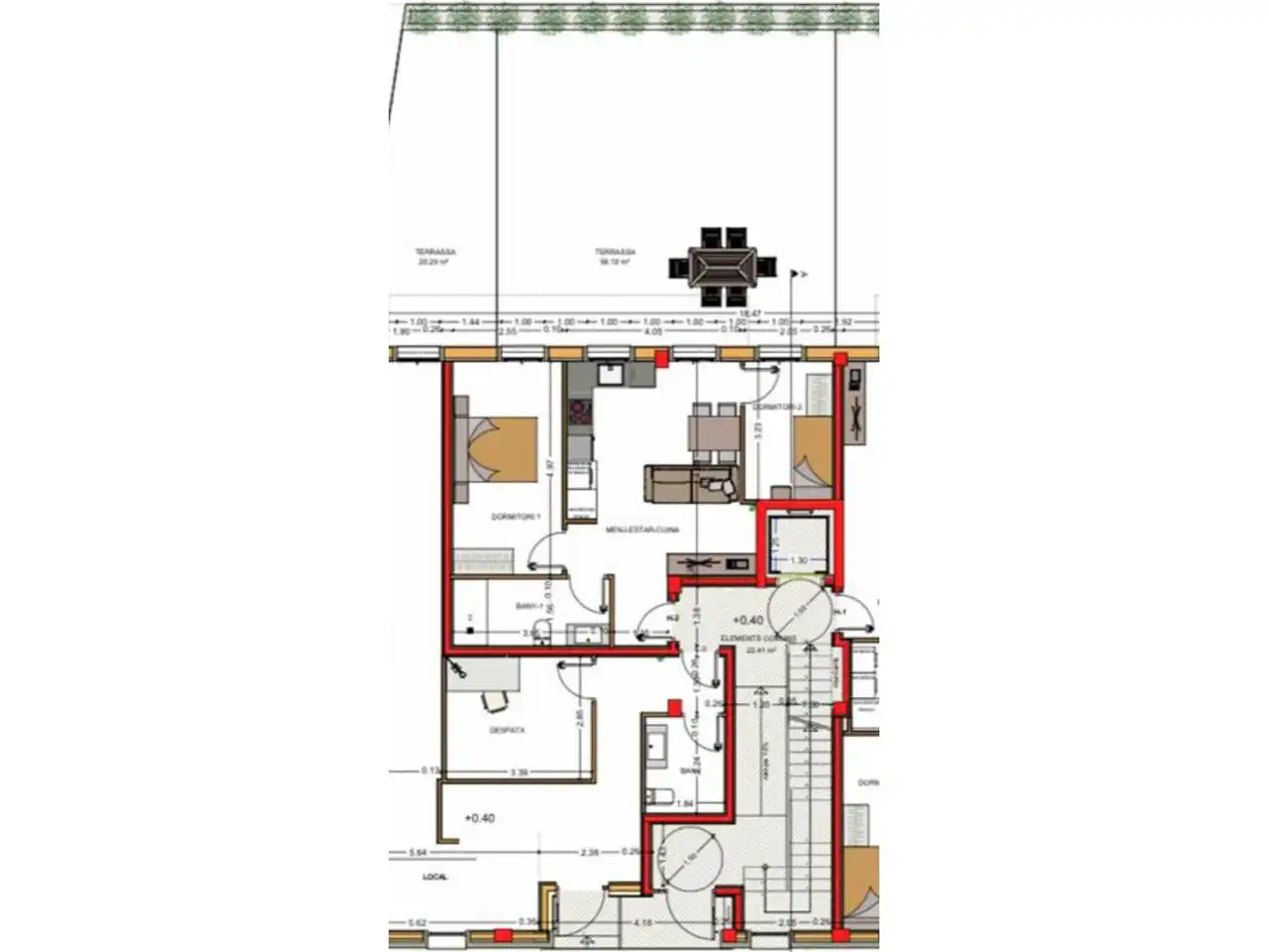 Piso en venta en Folgueroles con Calefacción y Terraza