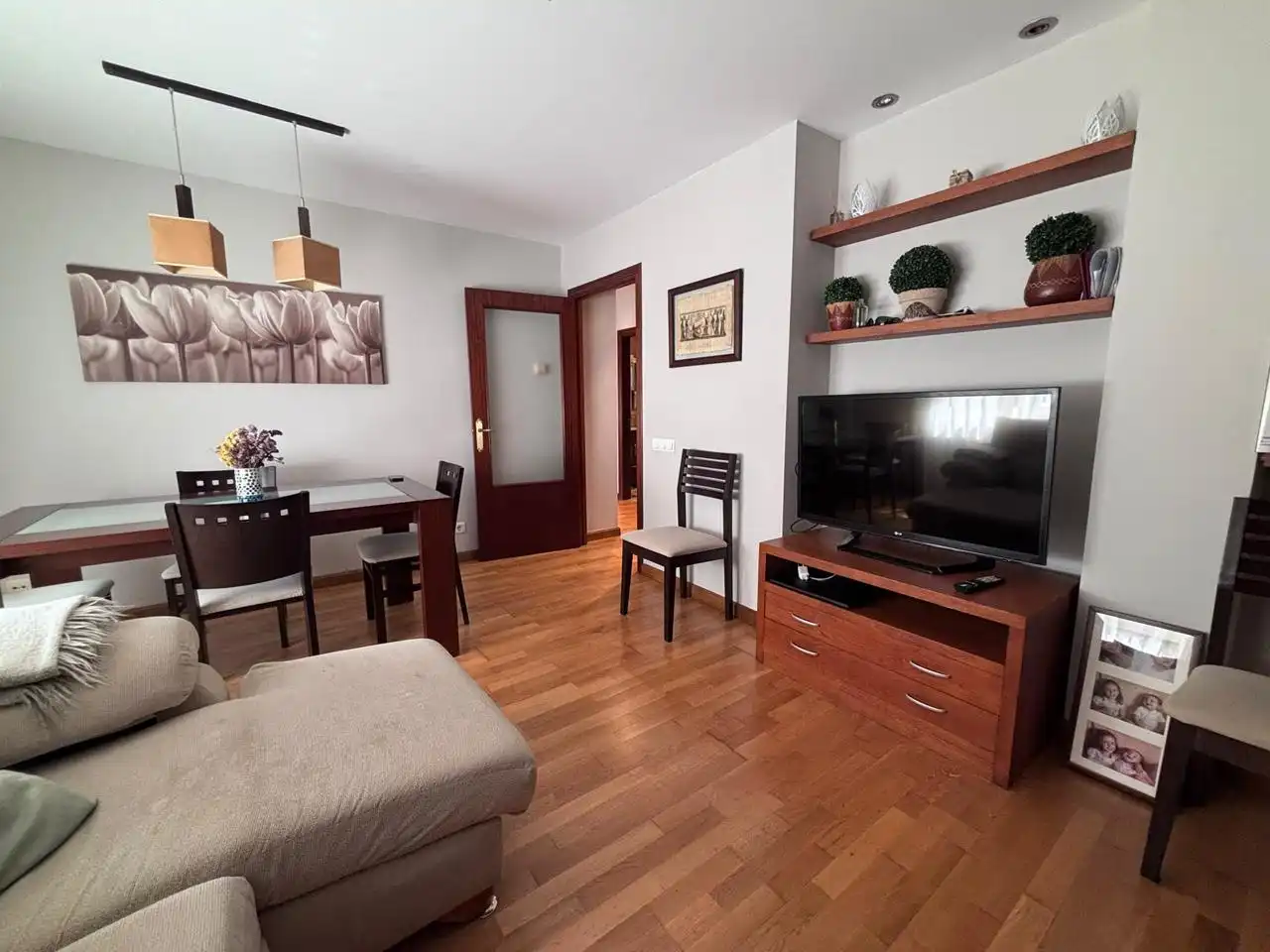 Wohnzimmer von Erdgeschoss zur Miete in Gijón  mit Heizung und Möbliert