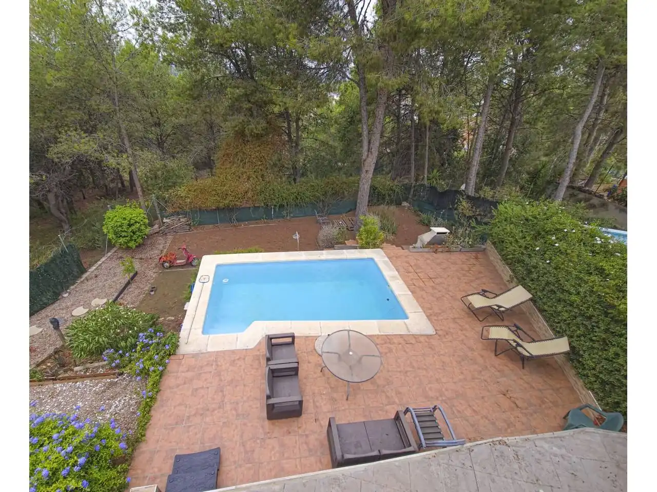 Swimming pool of Detached homes for rent in Torrent  with Air Conditioner, Heating and Private garden