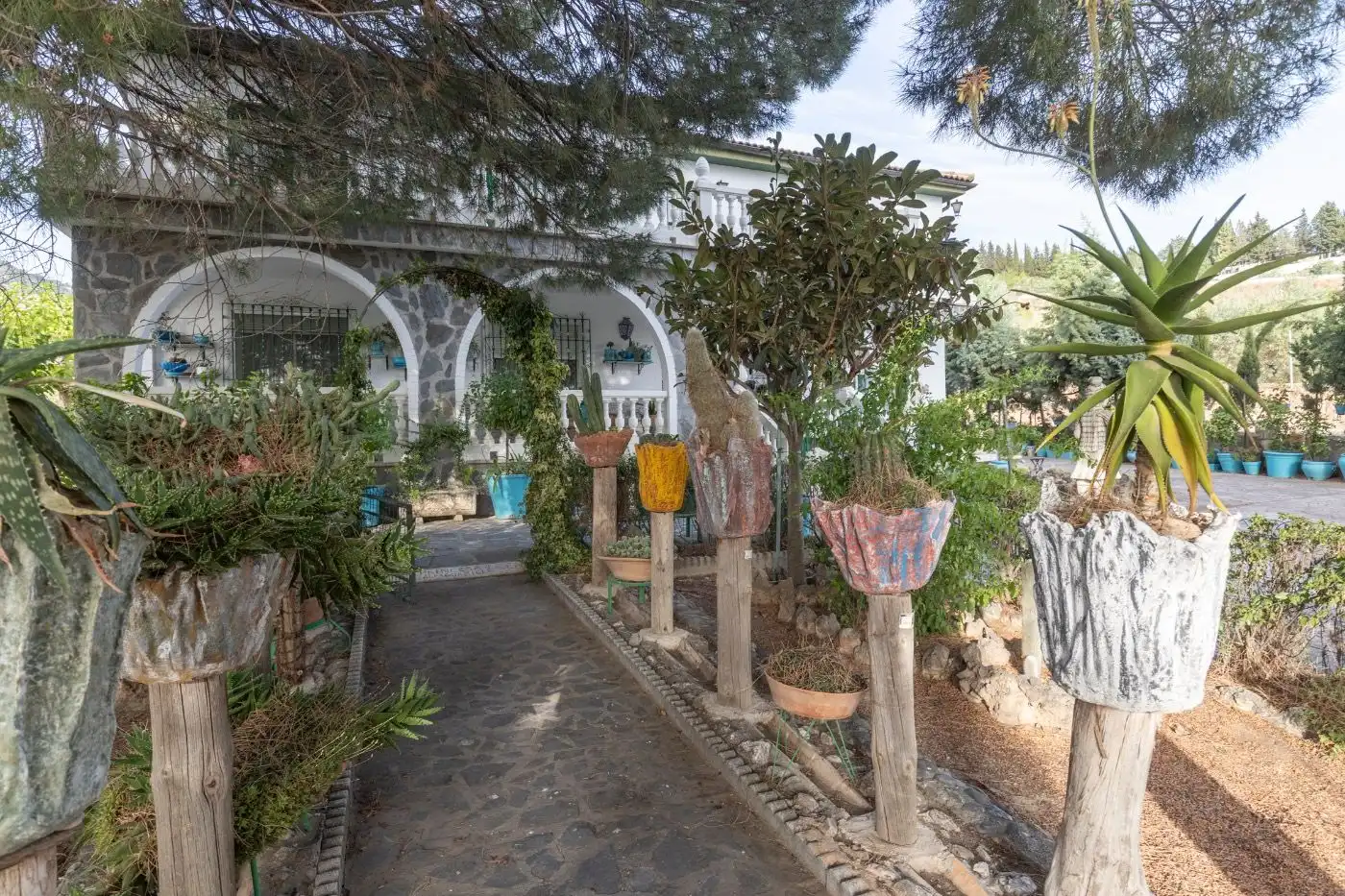 Garten von Haus oder Chalet zum Verkauf in Víznar mit Klimaanlage, Heizung und Privatgarten