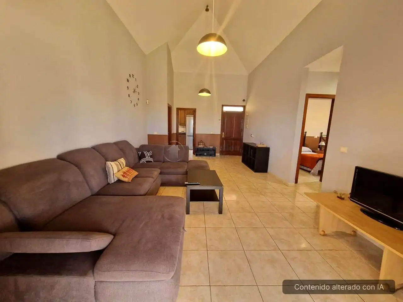 Sala de estar de Casa o chalet en venta en Arona con Terraza, Piscina y Amueblado