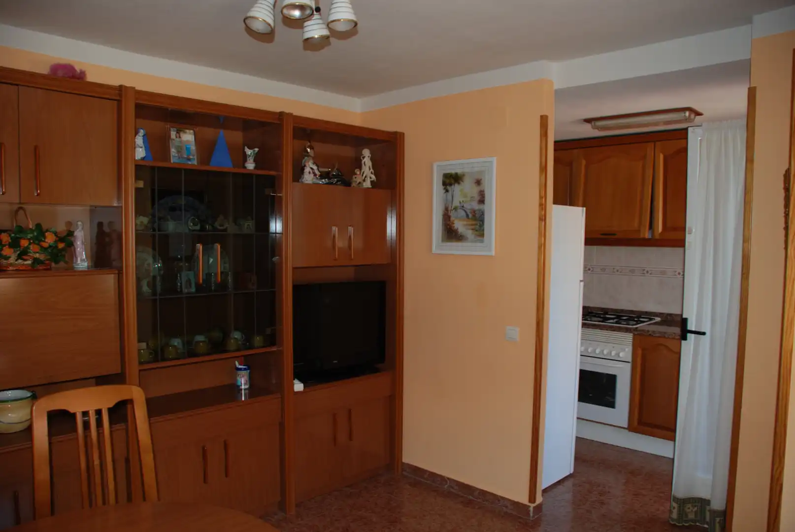 Cuina de Apartament en venda en Miramar amb Calefacció, Terrassa i Moblat